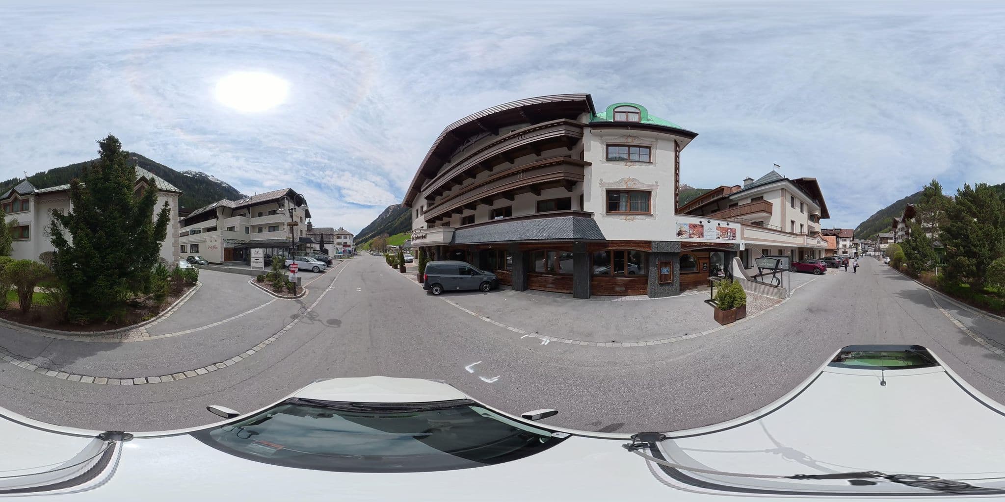 Street view near Hotel Salnerhof, Ischgl