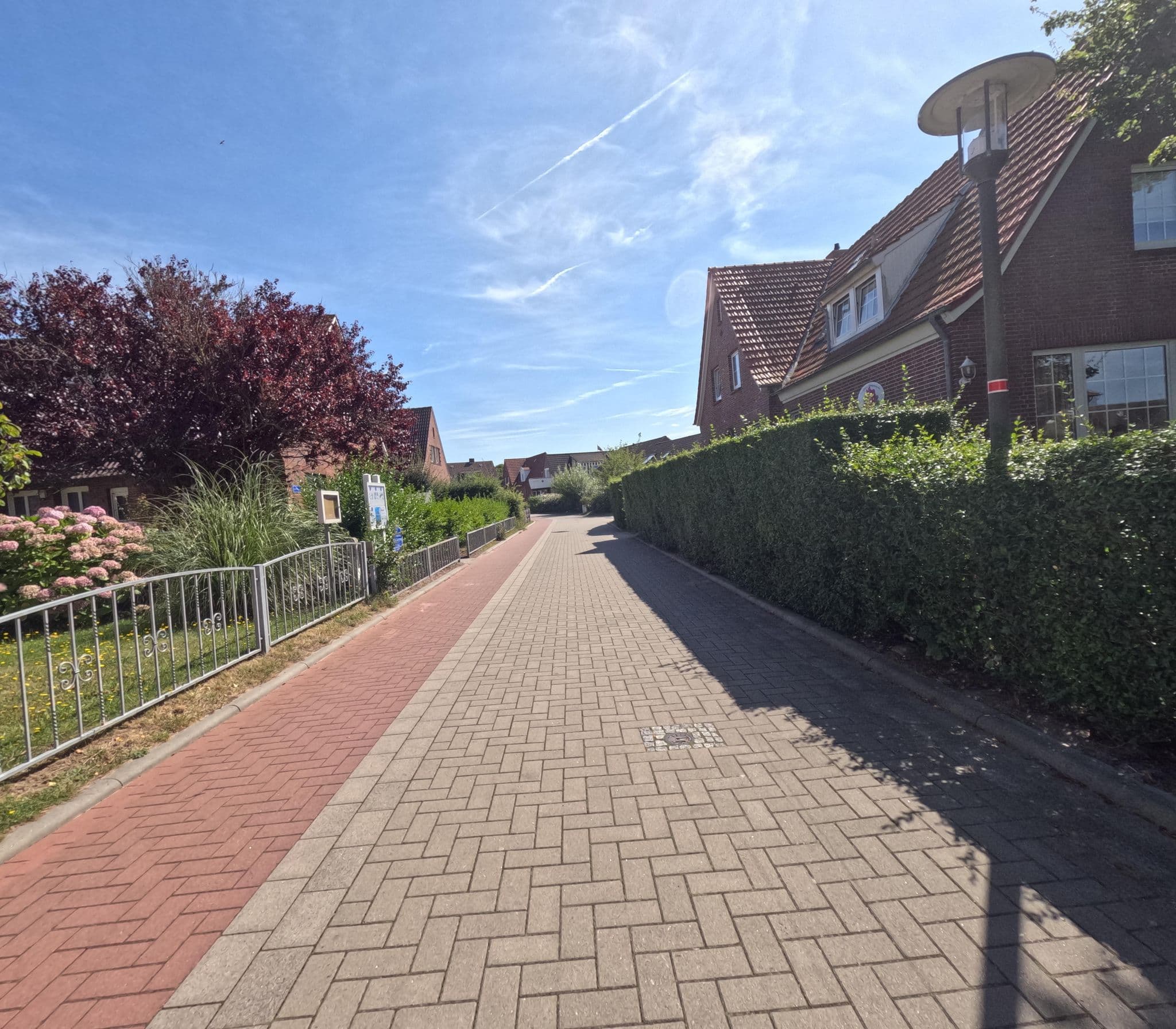 Street view near Inselrose, Langeoog