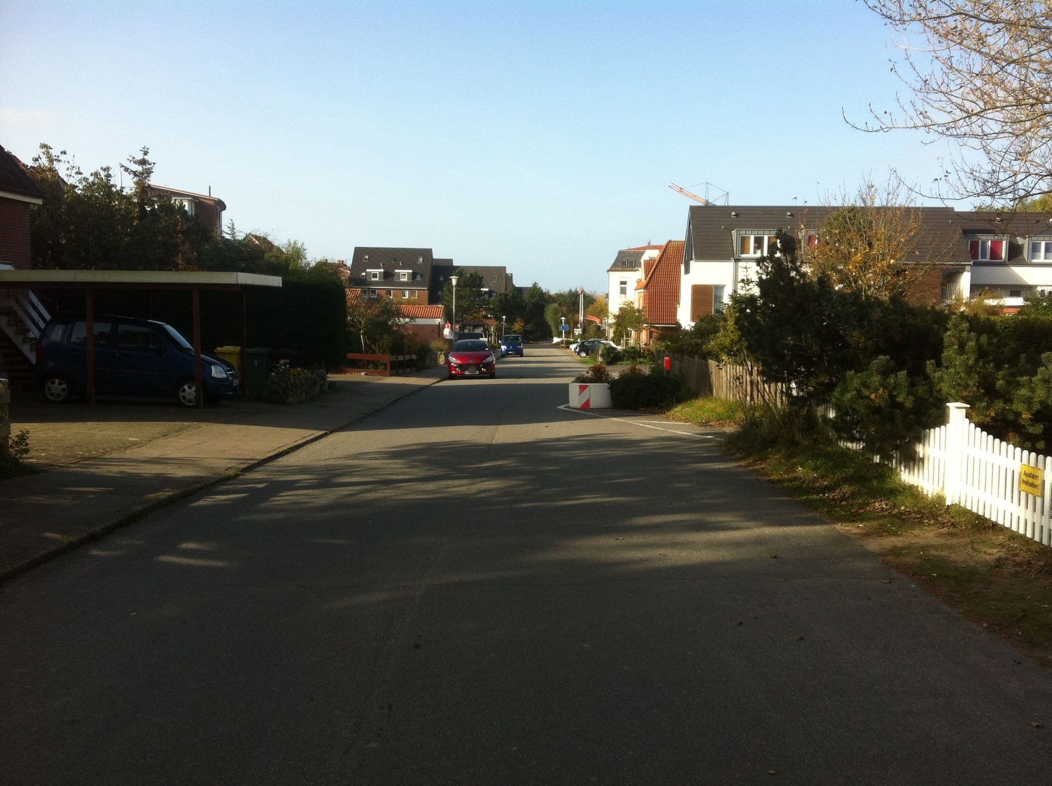 Street view near Haus Malin, Wyk auf Föhr