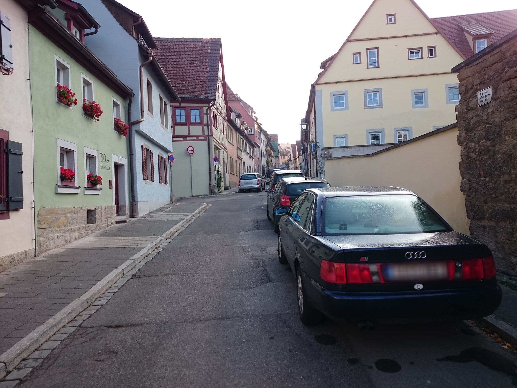 Street view near F 710. das ferienhaus, Rothenburg ob der Tauber — © rosty (CC BY-SA · Mapillary)