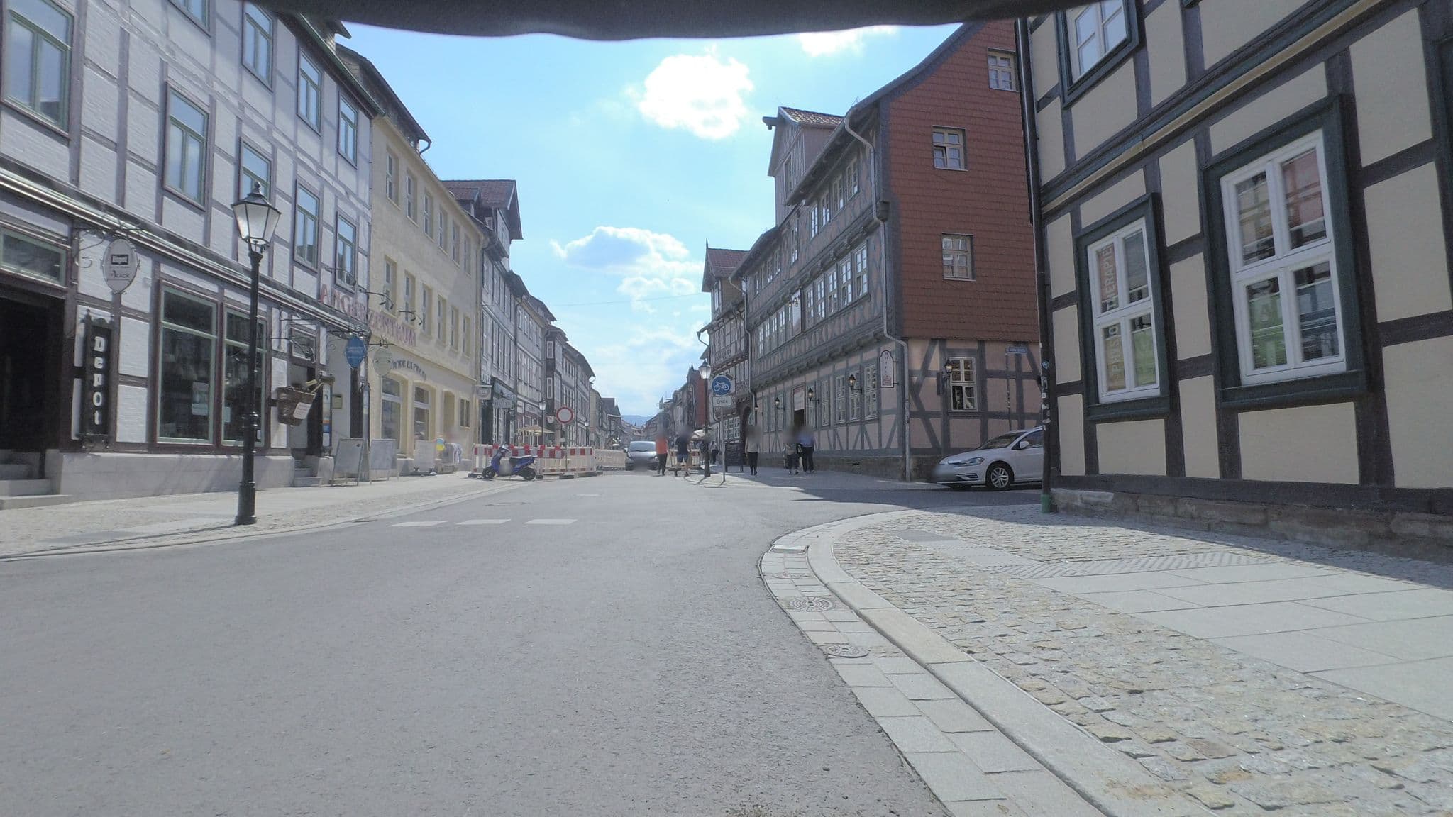 Street view near Hotel Alte Brennerei, Wernigerode — © britiger (CC BY-SA · Mapillary)