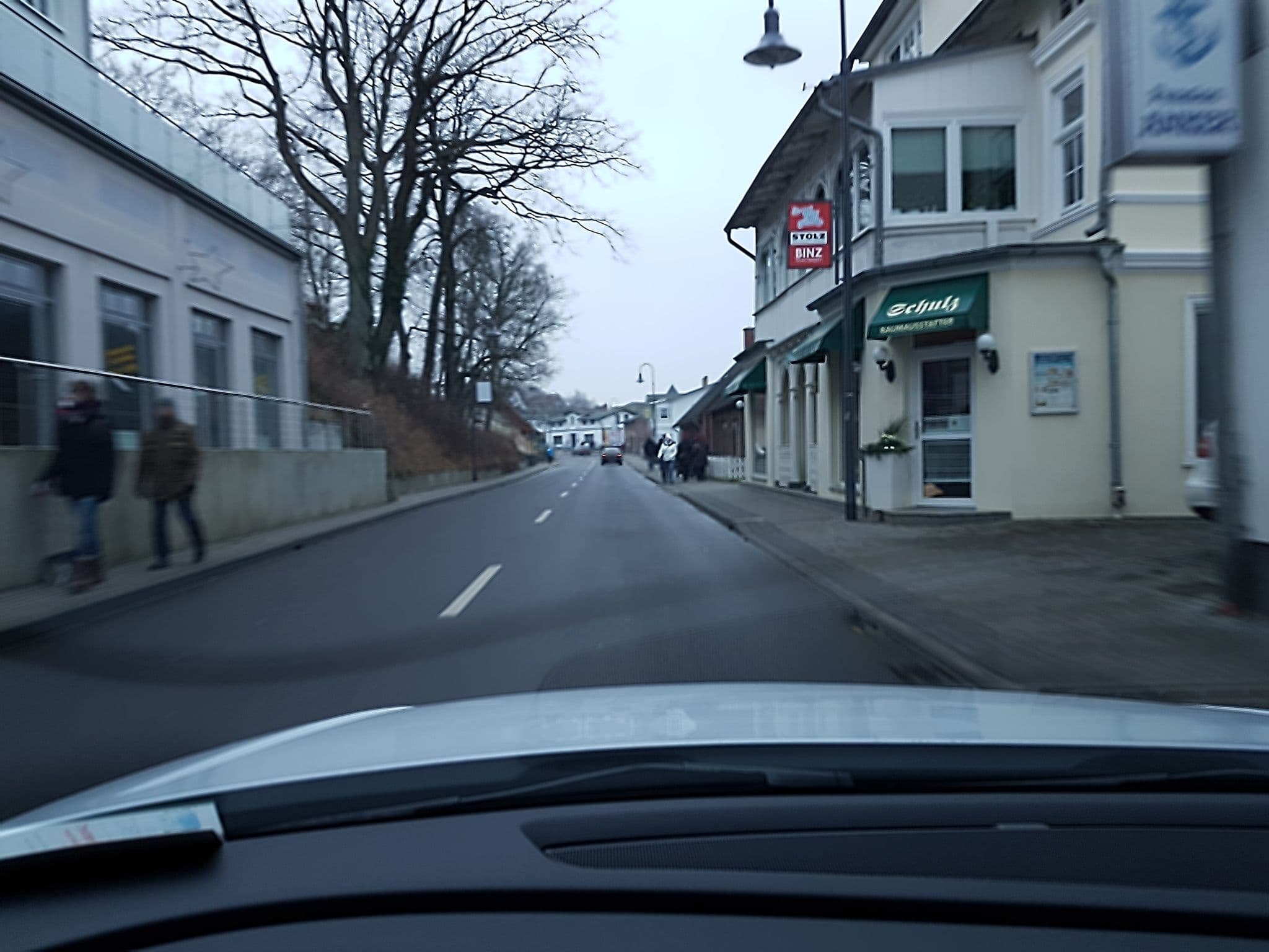 Street view near Pension Anker, Ostseebad Binz