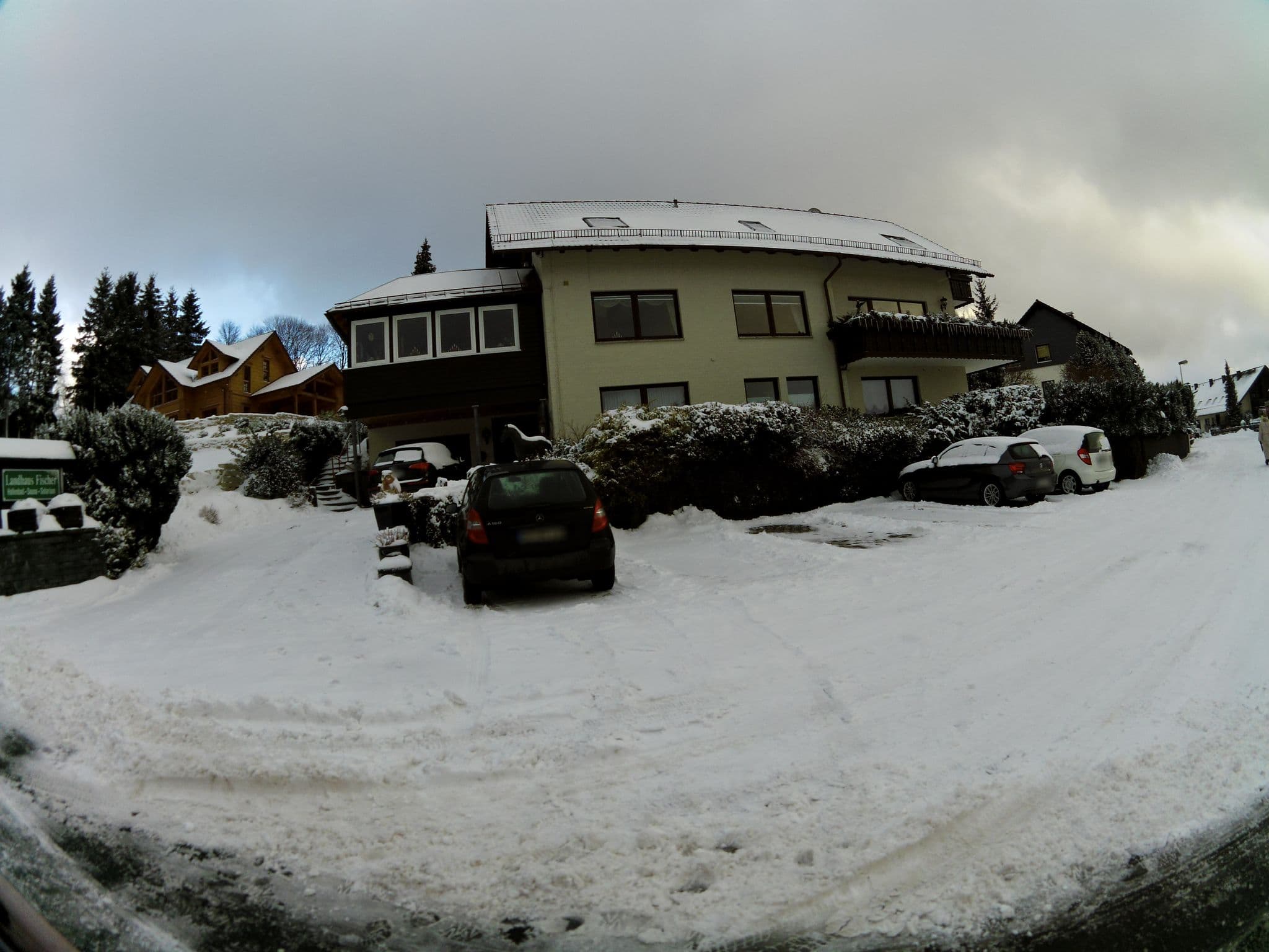 Street view near Landhaus Fischer, Sankt Andreasberg — © bitnapper (CC BY-SA · Mapillary)