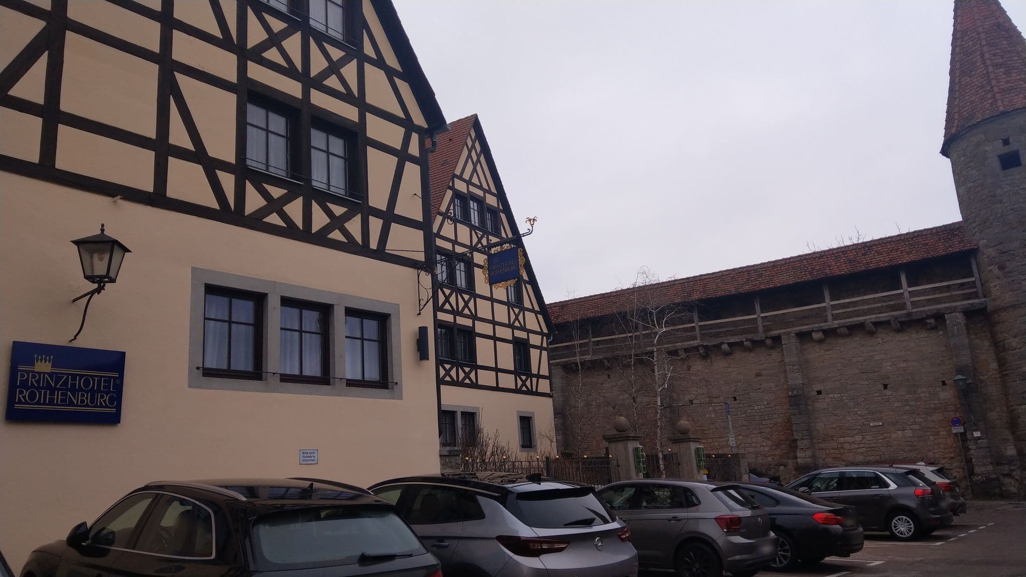 Street view near Prinzhotel Rothenburg, Rothenburg ob der Tauber — © 5rmft (CC BY-SA · Mapillary)