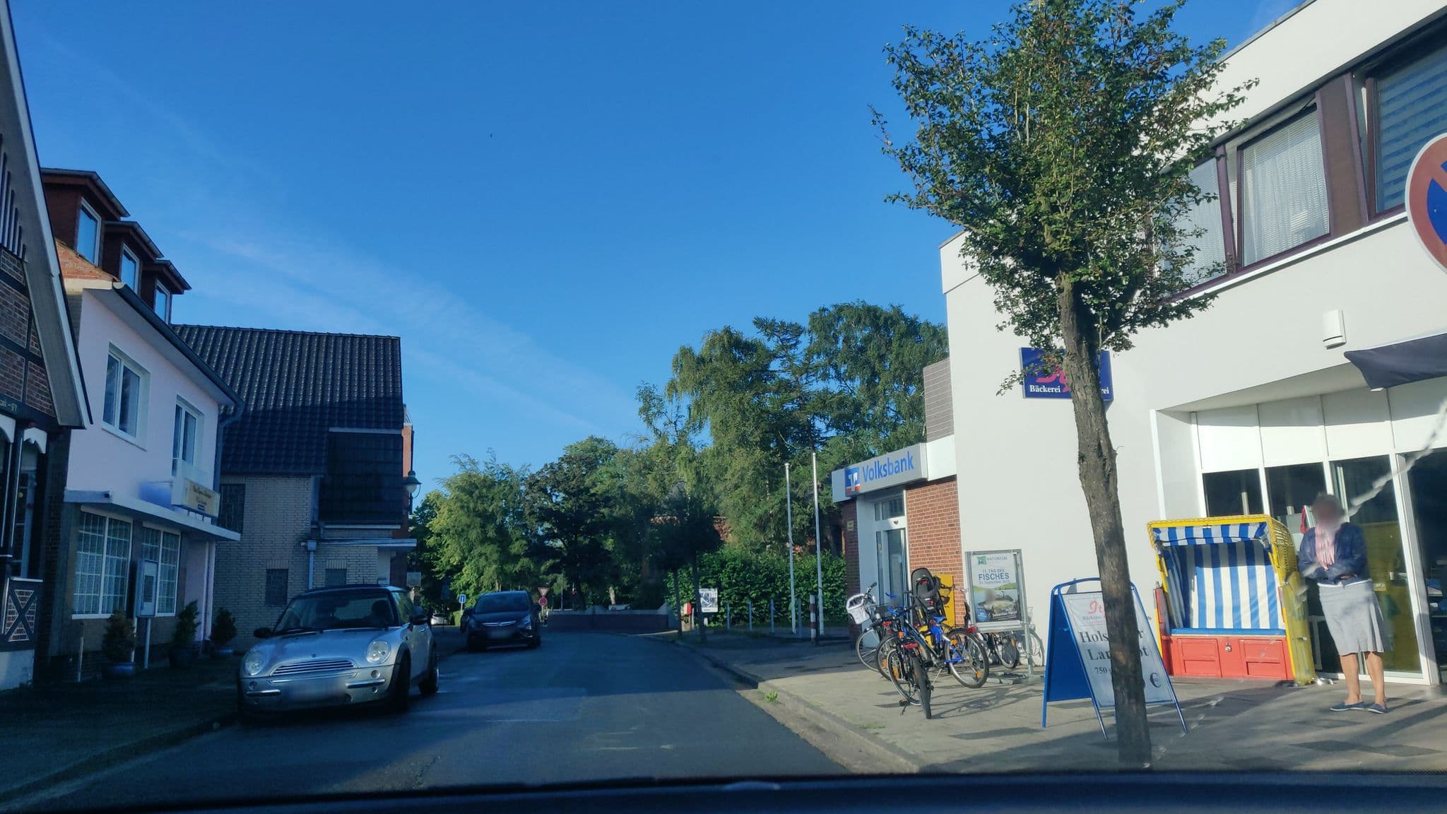 Street view near Neptun's Ankerplatz, Cuxhaven