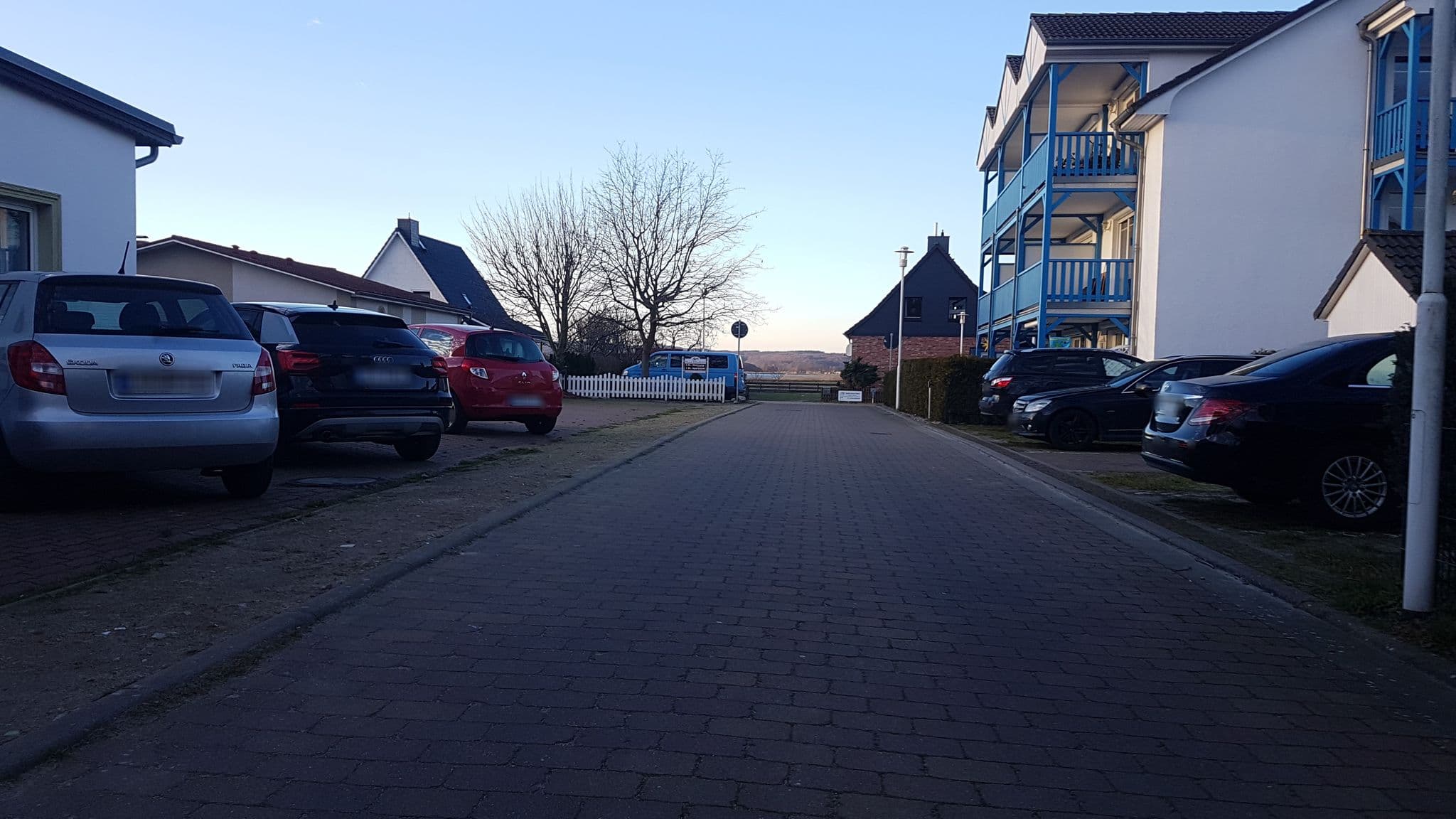 Street view near Hotel Rügen, Sellin