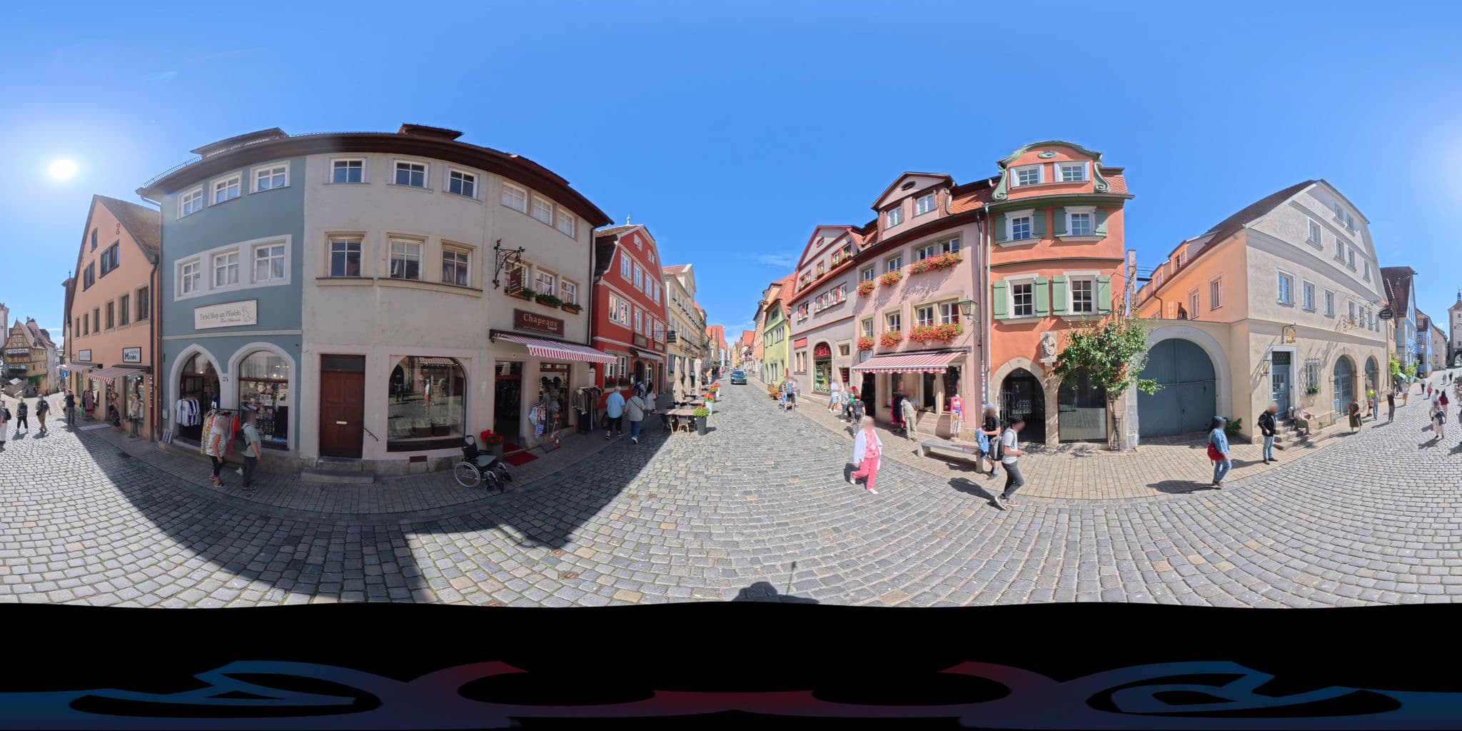 Street view near Glocke Weingut und Hotel, Rothenburg ob der Tauber — © AR88 (CC BY-SA · Mapillary)