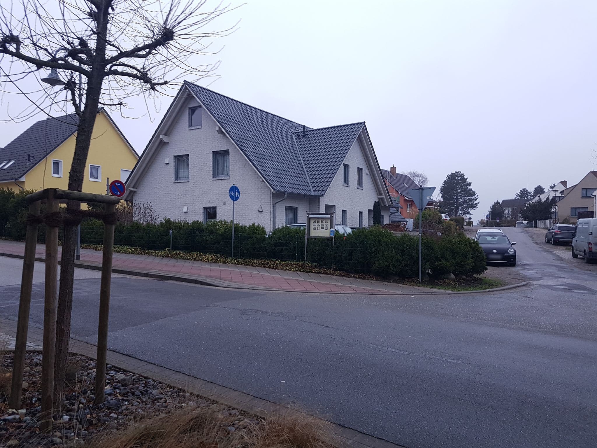 Street view near Villa Granitz, Ostseebad Binz