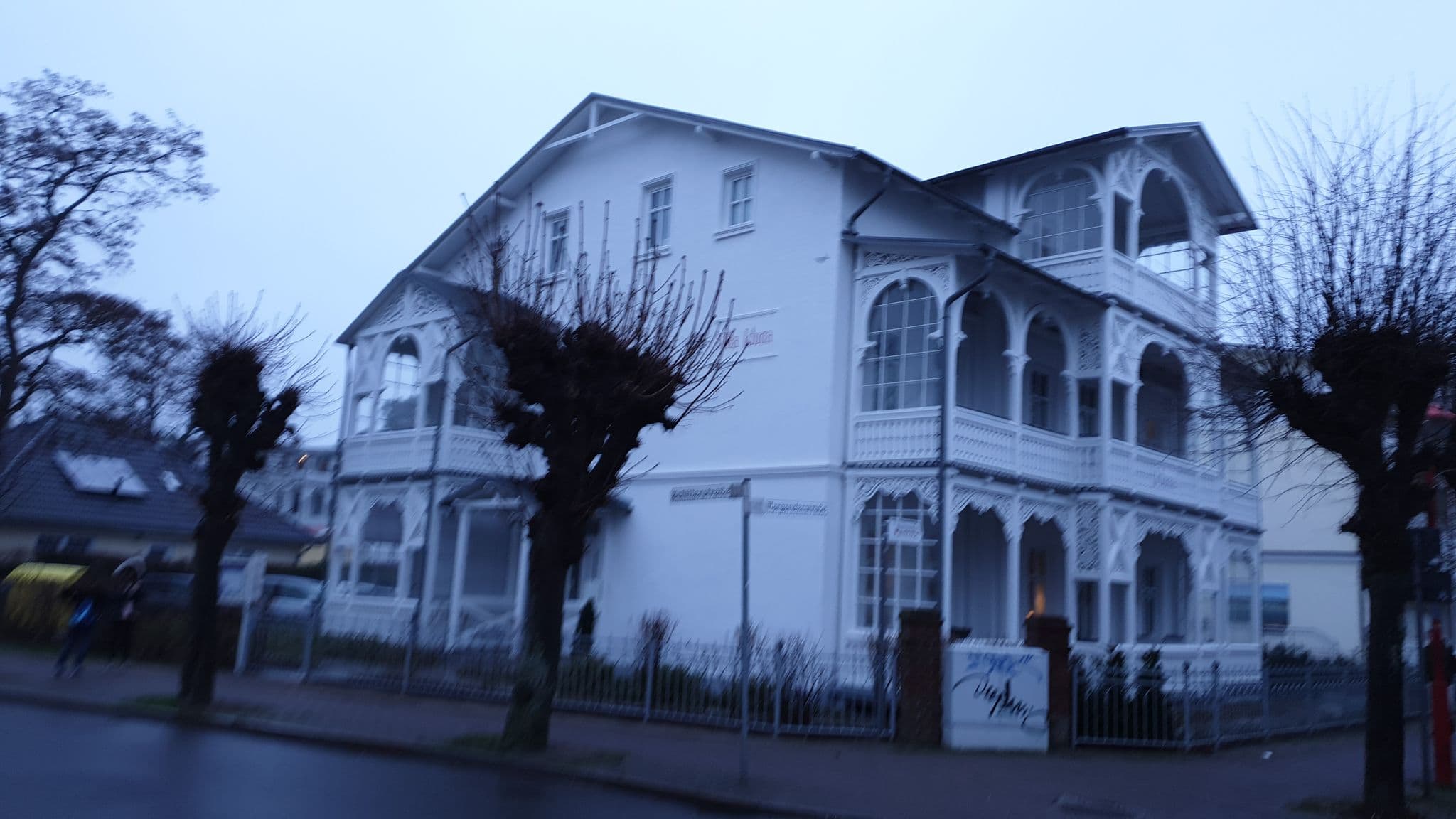Street view near Villa Iduna, Ostseebad Binz