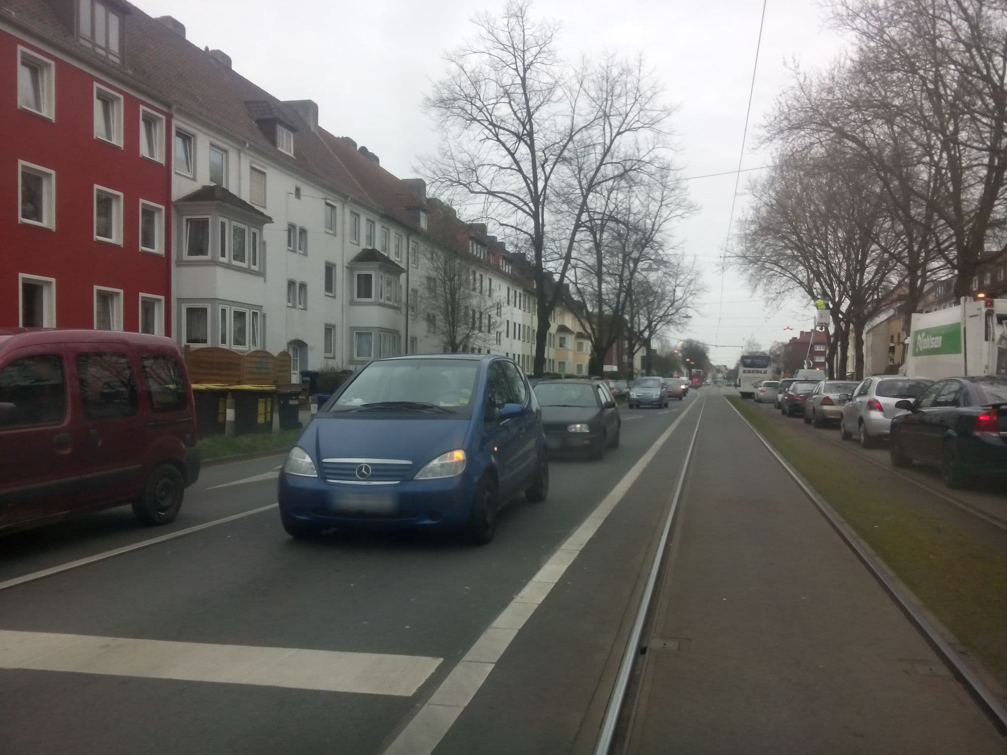 Street view near Hotel Schönfeld, Bremen — © geogast (CC BY-SA · Mapillary)