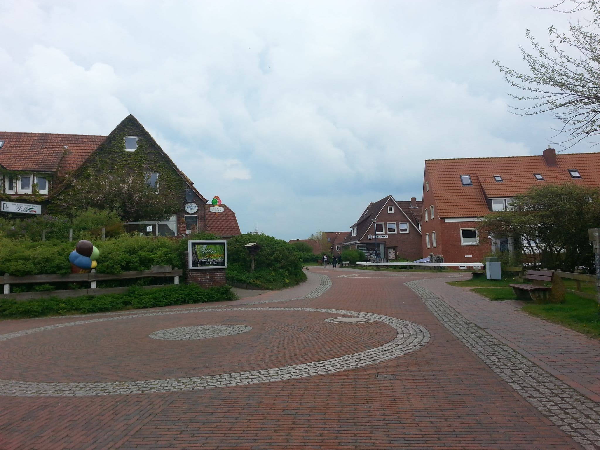 Street view near Arche Munier, Langeoog