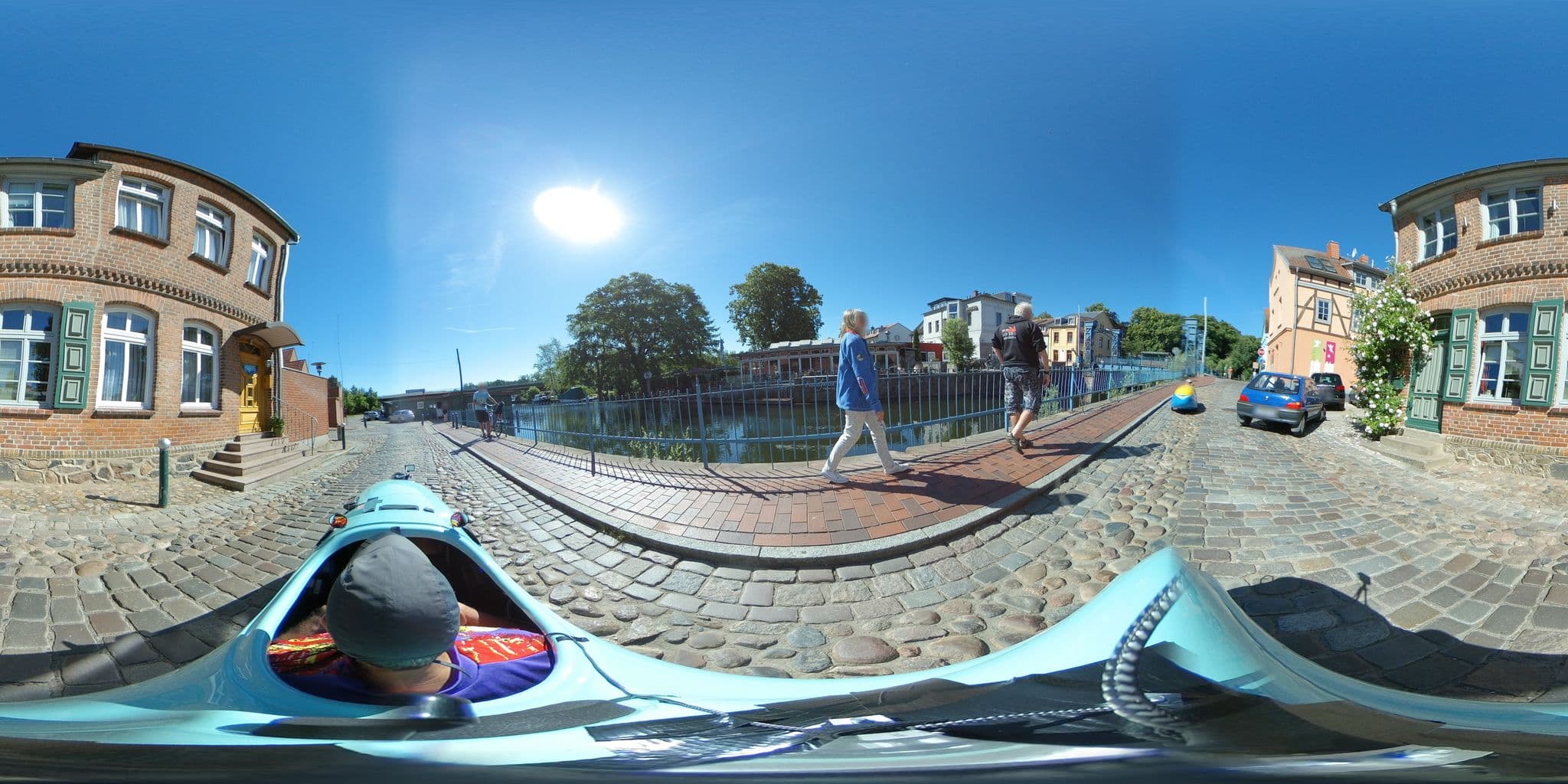 Street view near Ferienhaus Altes Fischerhaus, Plau am See — © peewee32 (CC BY-SA · Mapillary)