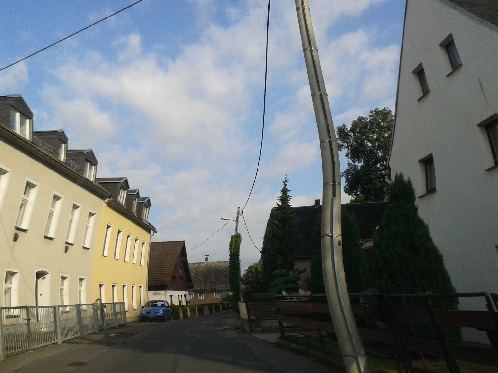 Street view near Ferienpension Marlies Bergk, Freiberg — © thomas (CC BY-SA · Mapillary)
