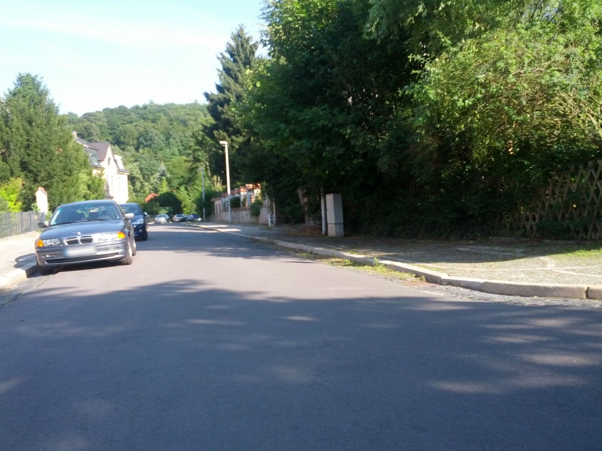 Street view near Villa Bomberg, Eisenach — © zoegglmeyr (CC BY-SA · Mapillary)