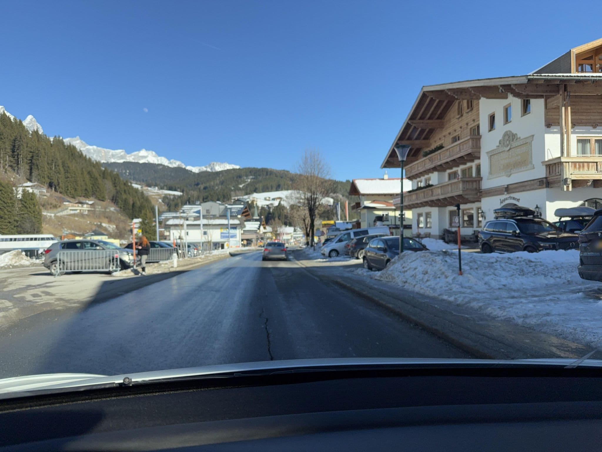 Street view near Pension Wieser, Radstadt