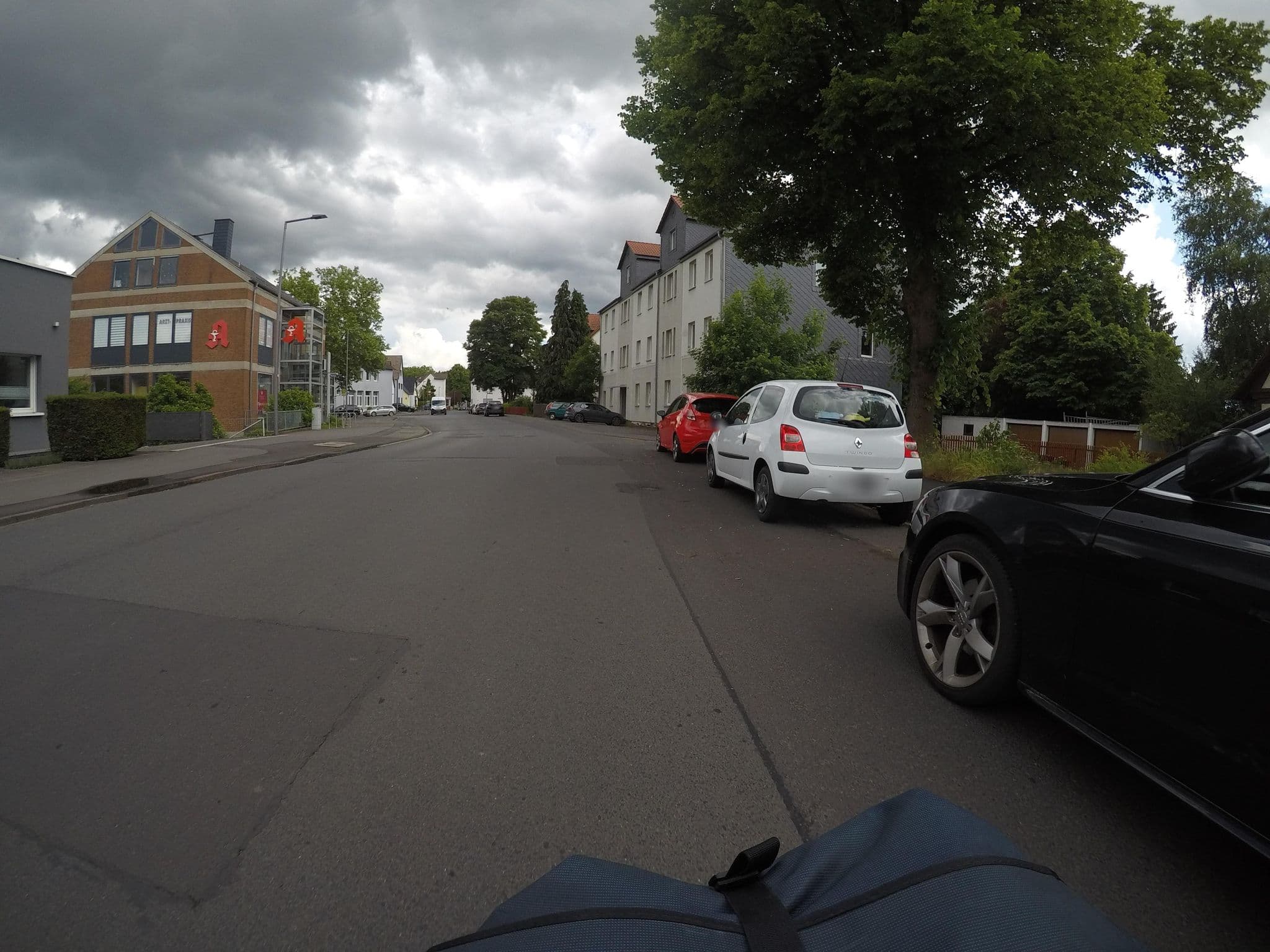 Street view near Jägerhof, Kassel — © mfa (CC BY-SA · Mapillary)