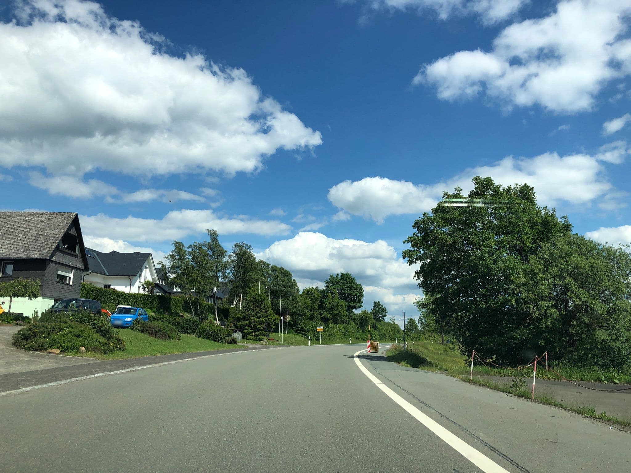 Street view near Haus Christina, Winterberg
