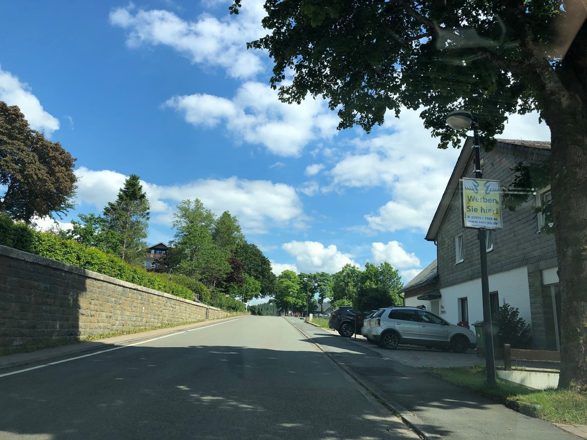 Street view near Pension Haus Brieden, Winterberg