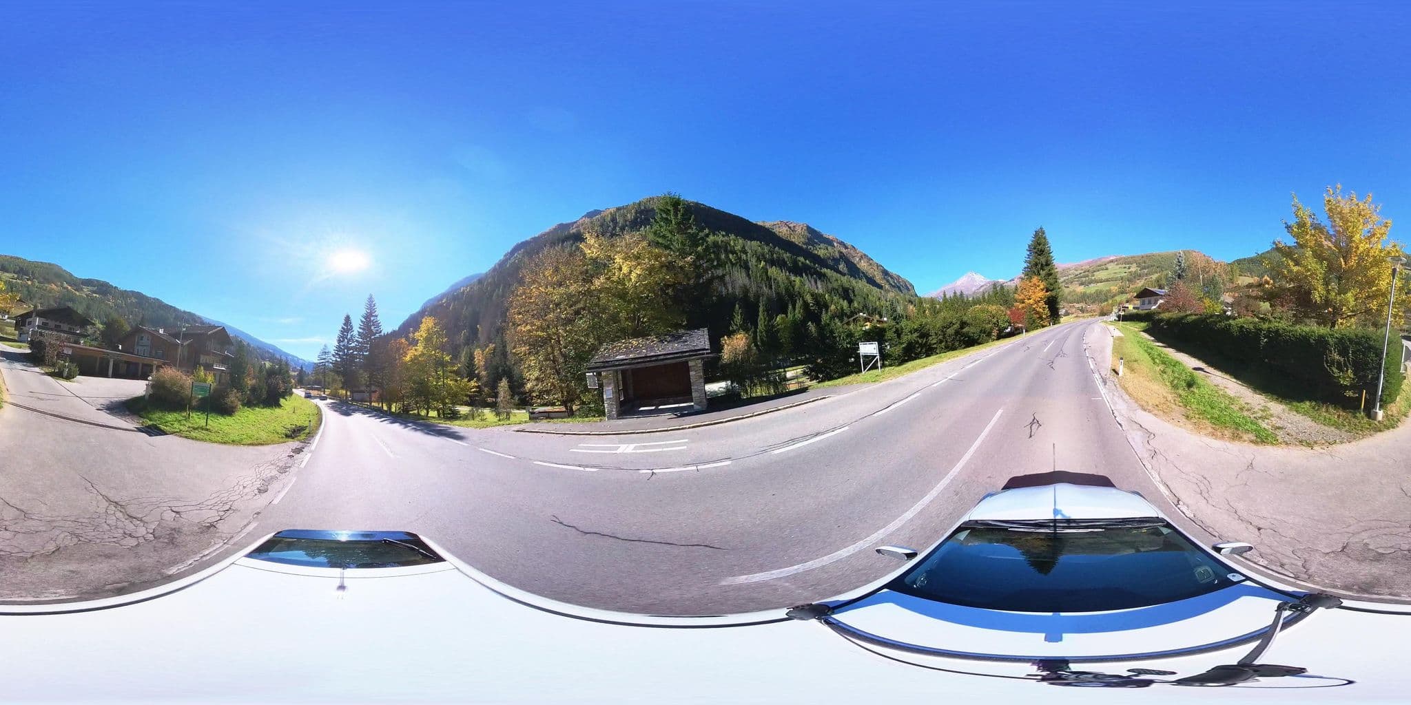 Street view near Möllfluss Camping, Heiligenblut — © osmplus_org (CC BY-SA · Mapillary)