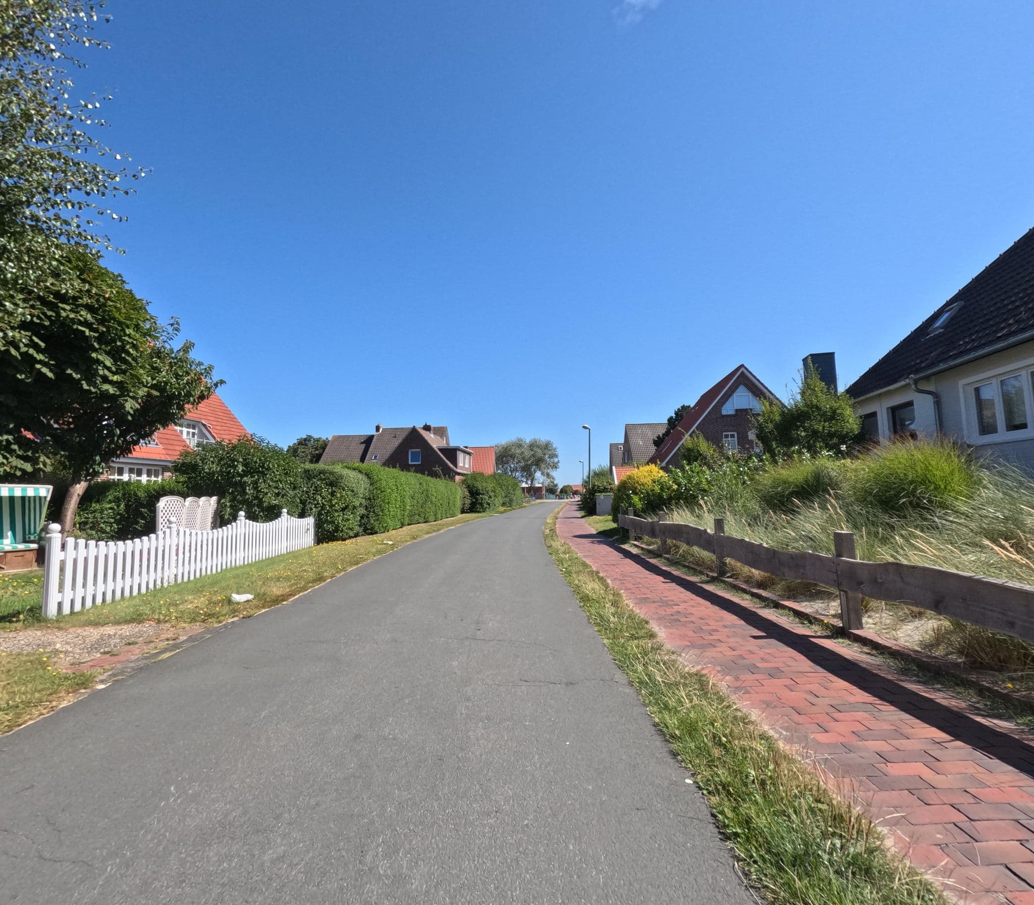 Street view near Eichhorn, Langeoog