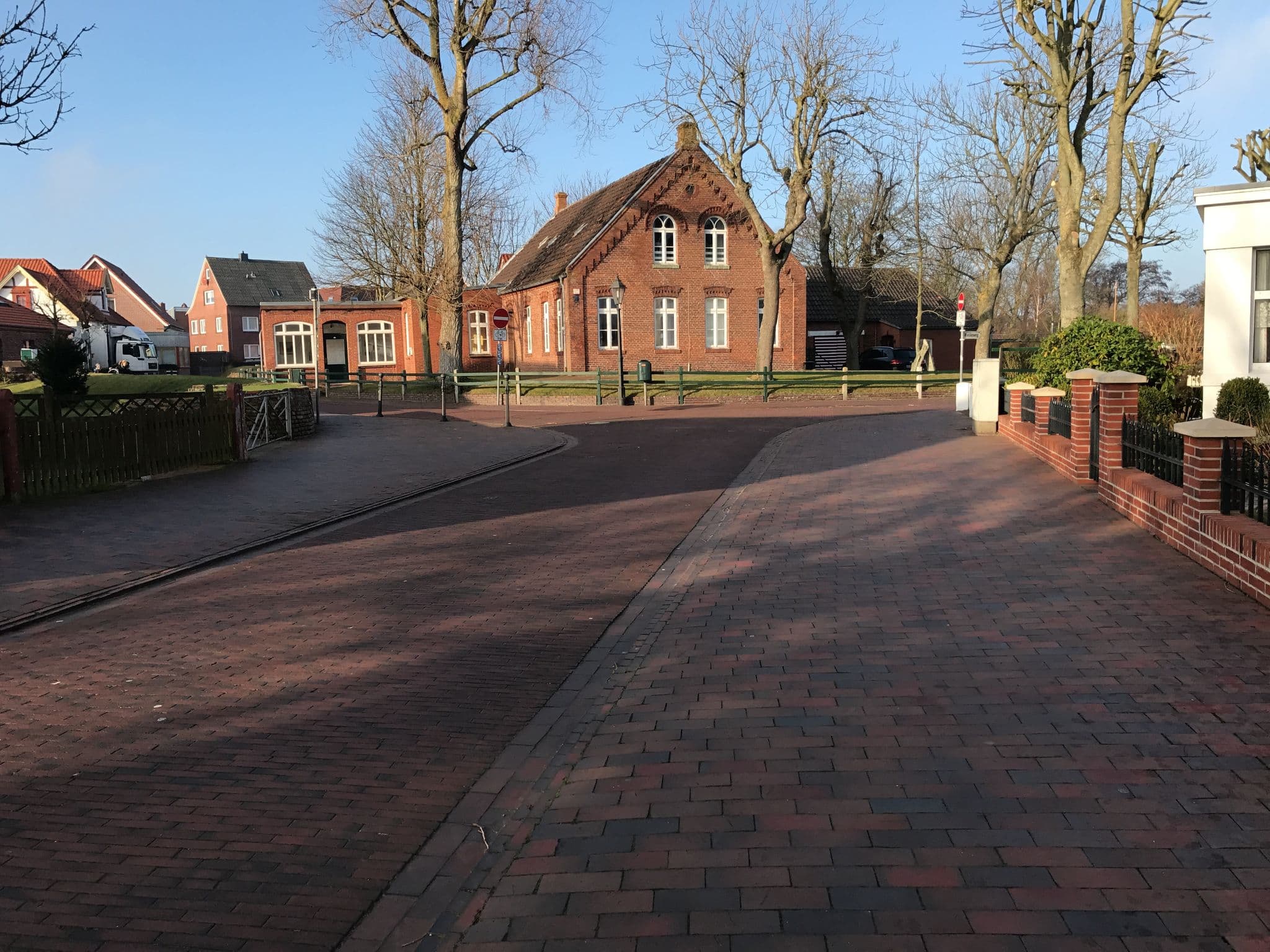 Street view near die Seevilla, Borkum