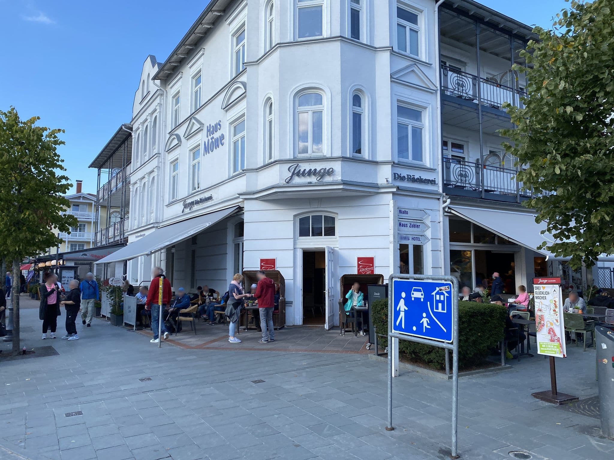 Street view near Haus Zobler, Ostseebad Binz