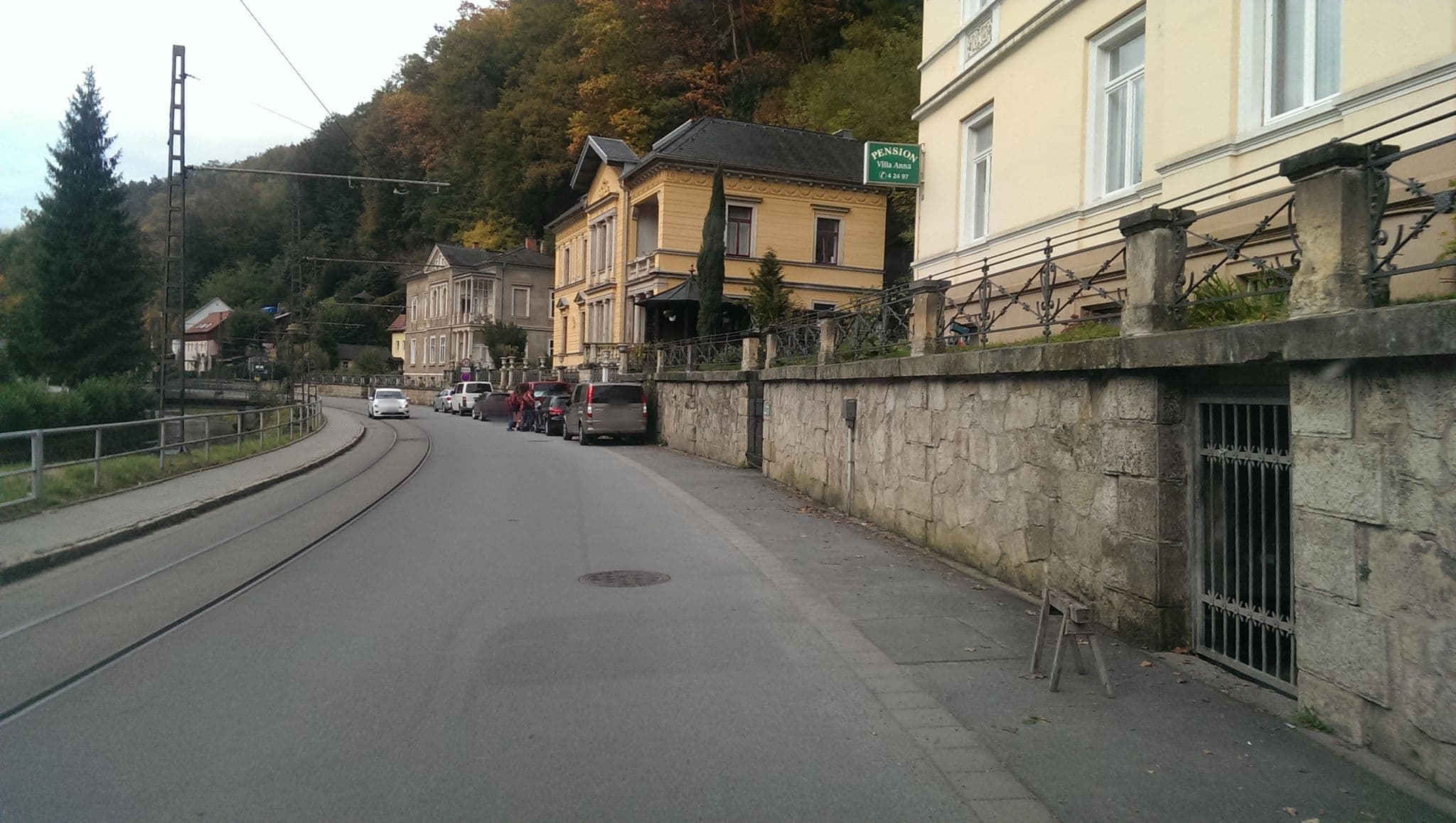 Street view near Villa Anna, Bad Schandau — © bufonto (CC BY-SA · Mapillary)