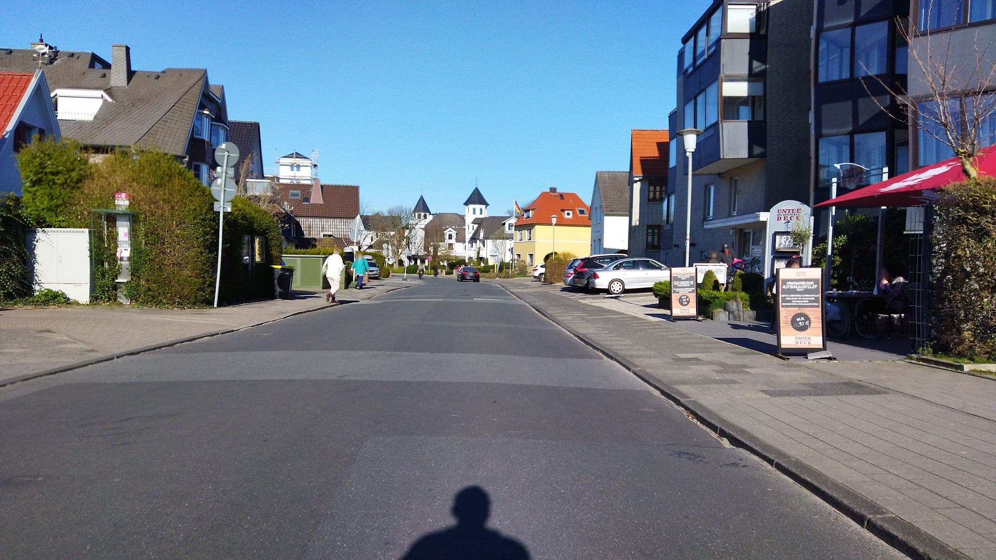 Street view near Haus Elisabeth, Cuxhaven