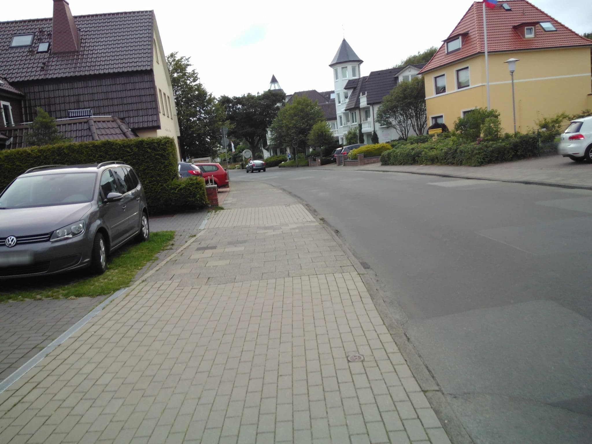 Street view near Haus Wattenblick, Cuxhaven
