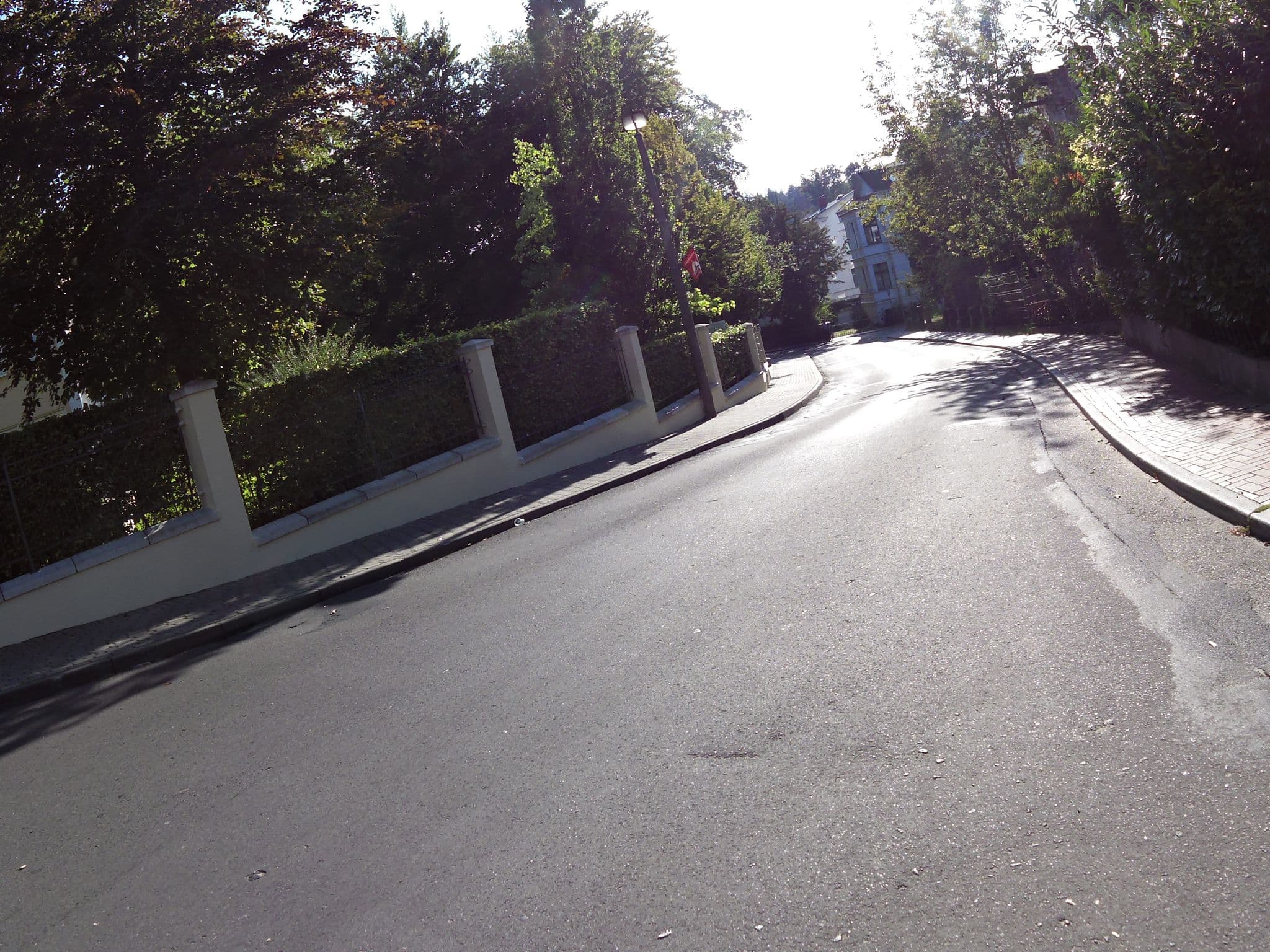 Street view near Villa Christiane, Seebad Heringsdorf