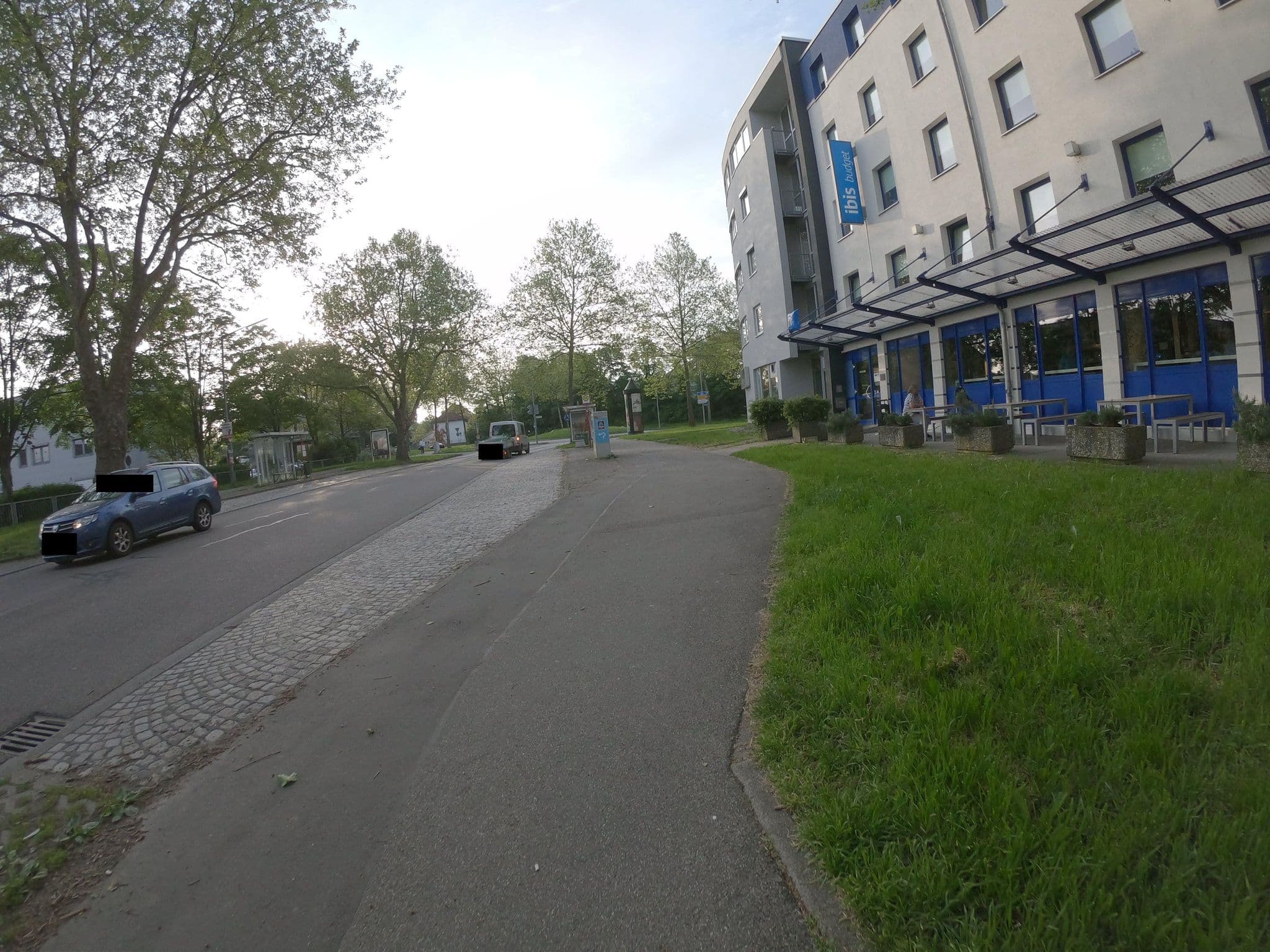 Street view near Ibis Budget, Karlsruhe — © nakaner (CC BY-SA · Mapillary)
