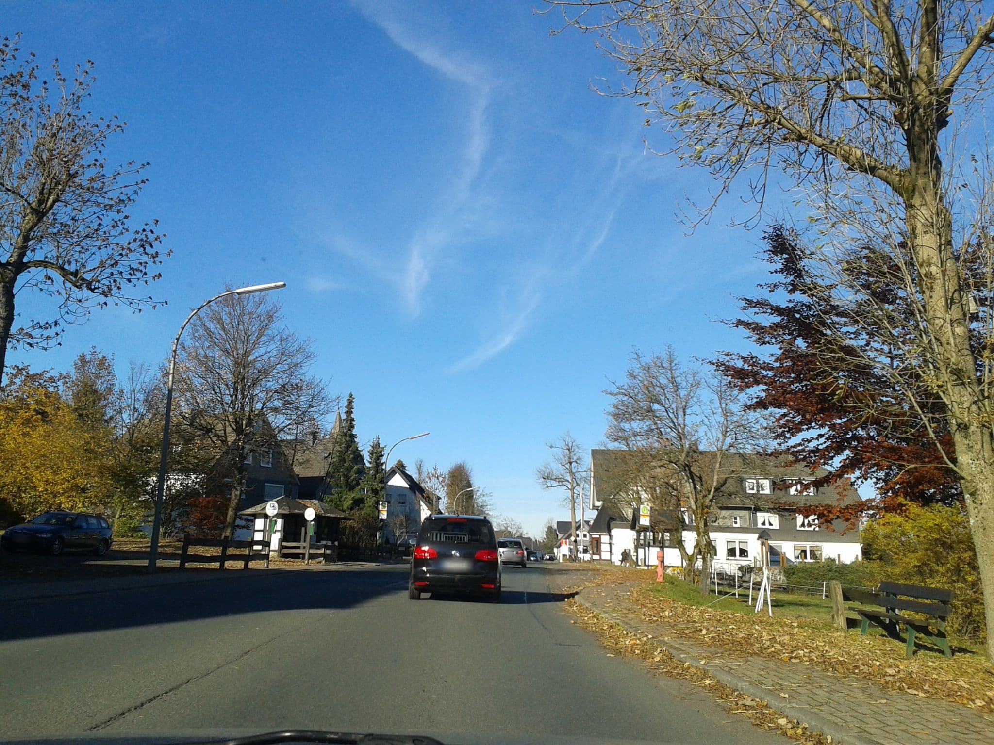 Street view near Landgasthof Gilsbach, Winterberg