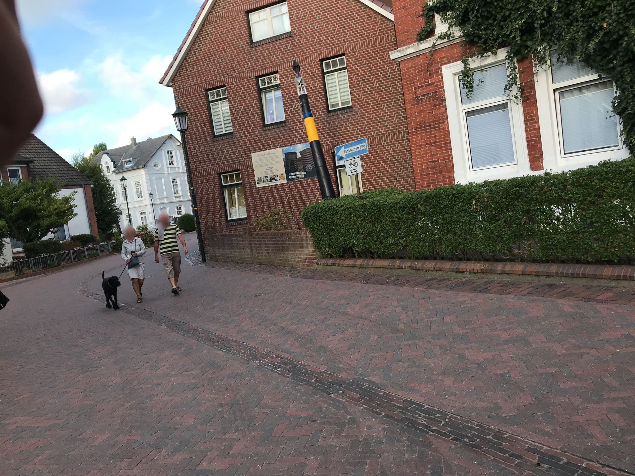 Street view near Villa Harmonies, Borkum