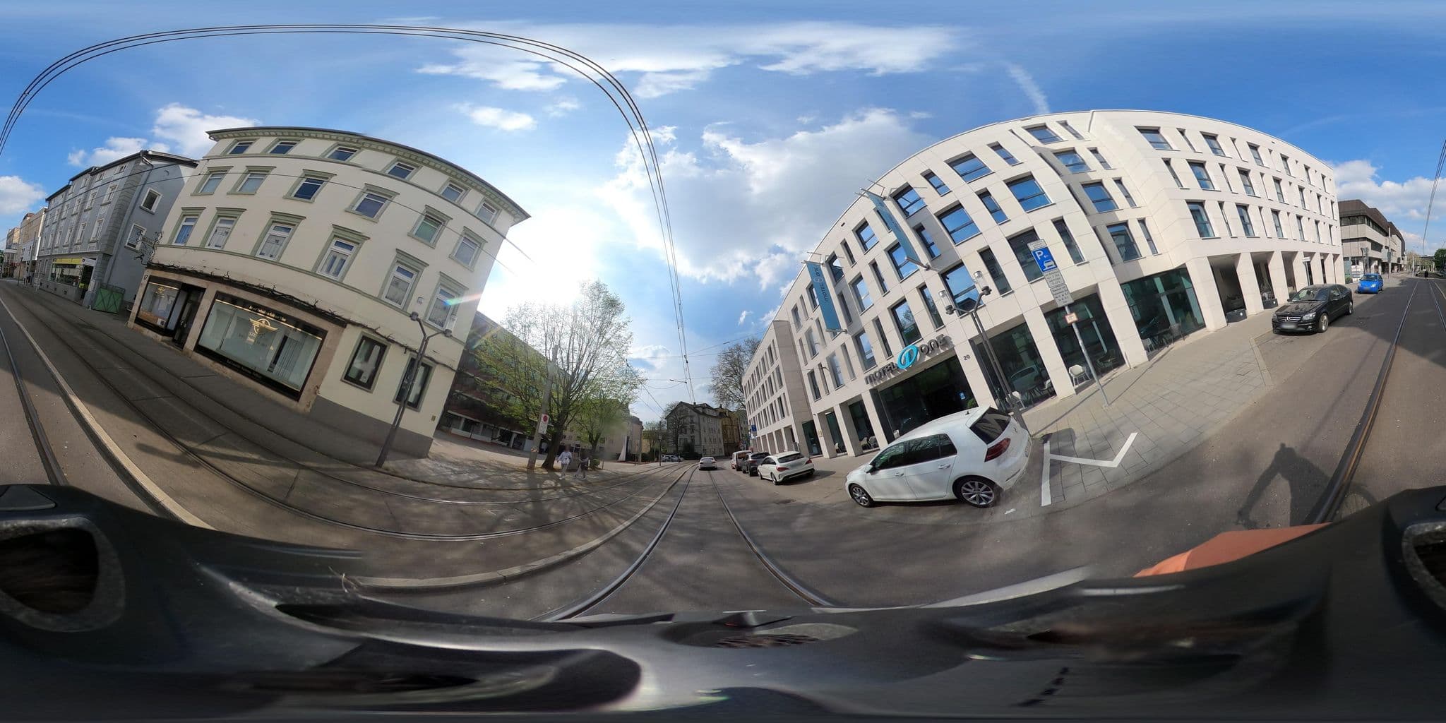 Street view near Motel One Stuttgart-Bad Cannstatt, Stuttgart-Ost — © artemis (CC BY-SA · Mapillary)