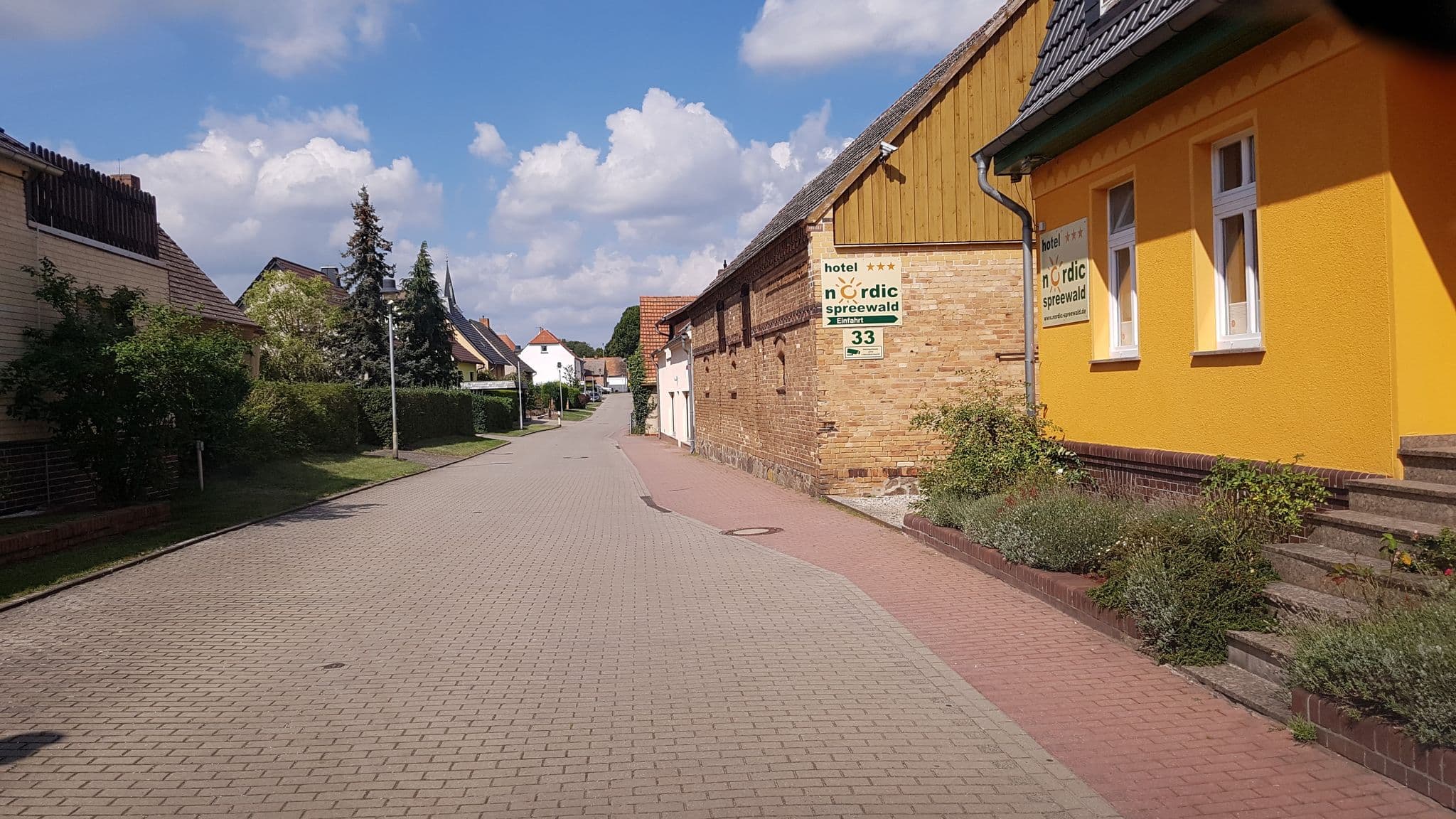 Street view near Hotel Nordic Spreewald ***, Lubnjow — © dsmm (CC BY-SA · Mapillary)