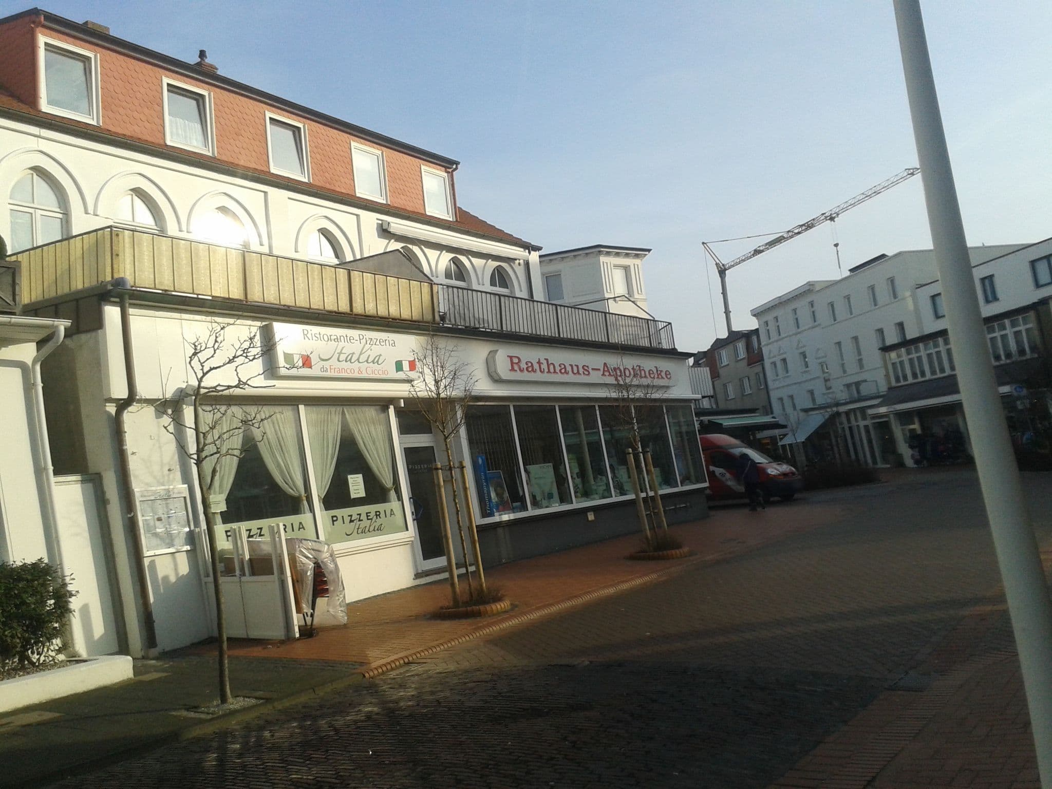 Street view near Hotel Austernfischer, Norderney