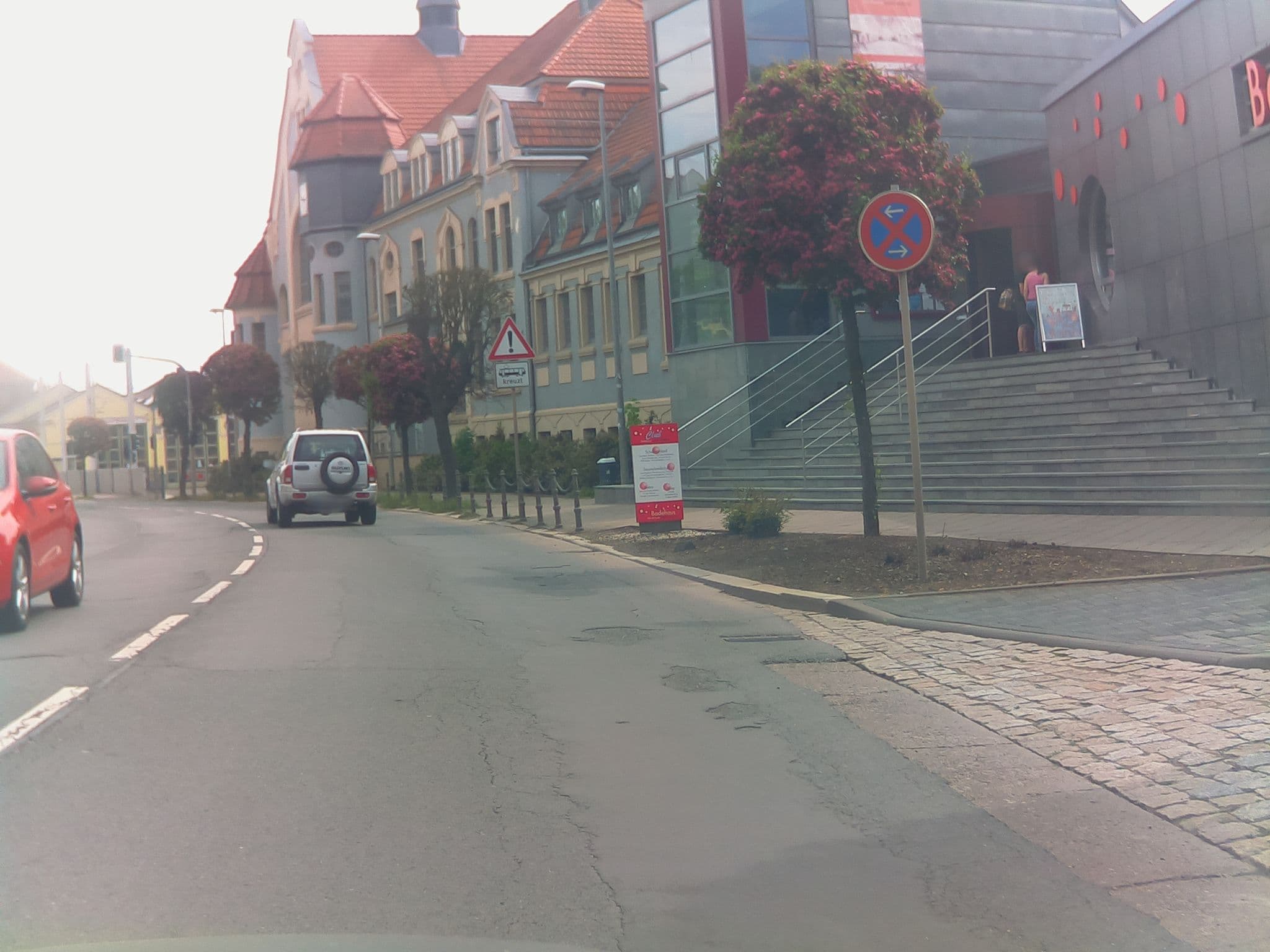 Street view near Wohnmobil Stellplatz Badehaus, Nordhausen — © ramap (CC BY-SA · Mapillary)