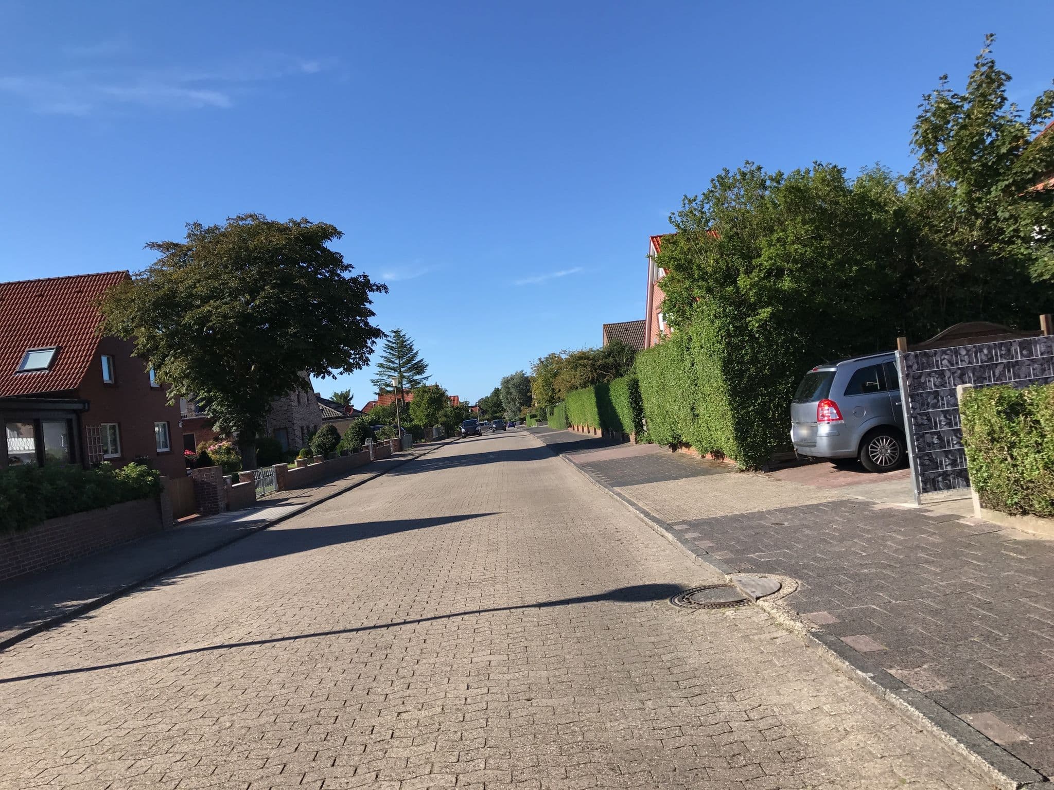 Street view near Uhlenhuus, Borkum