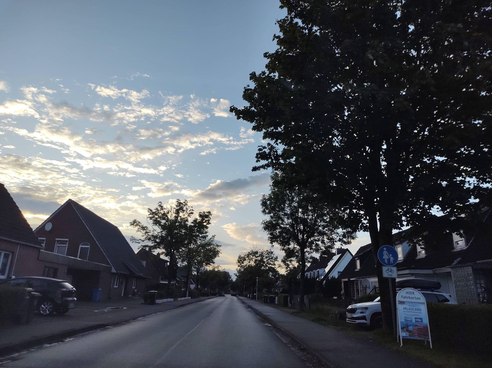 Street view near Pension Zur Brandung, Büsum