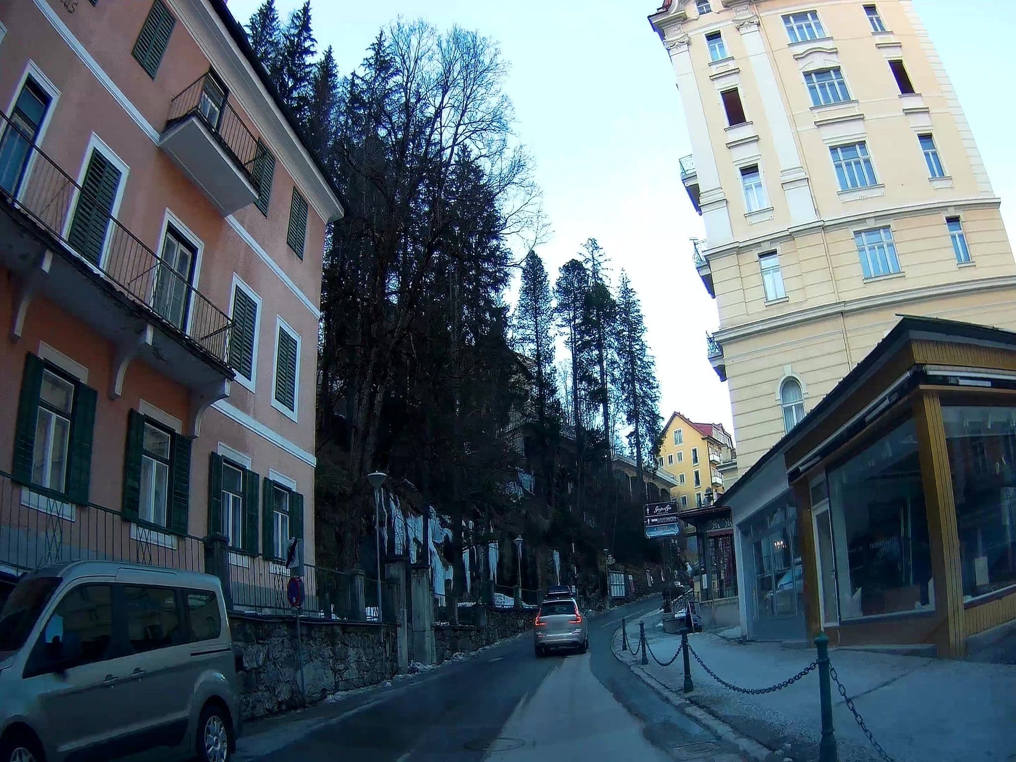 Street view near Selina, Bad Gastein — © fuchserl (CC BY-SA · Mapillary)