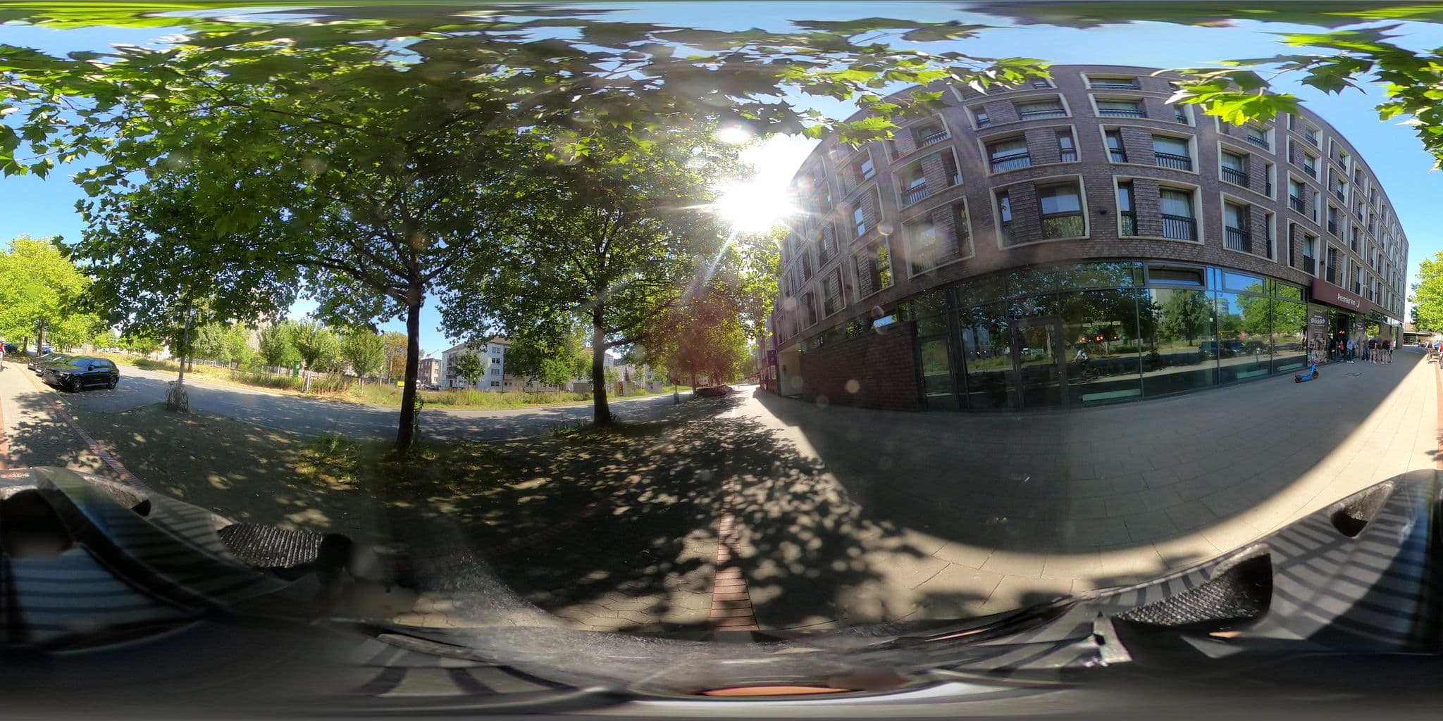 Street view near Premier Inn Hannover City University Hotel, Oststadt — © Nortix (CC BY-SA · Mapillary)