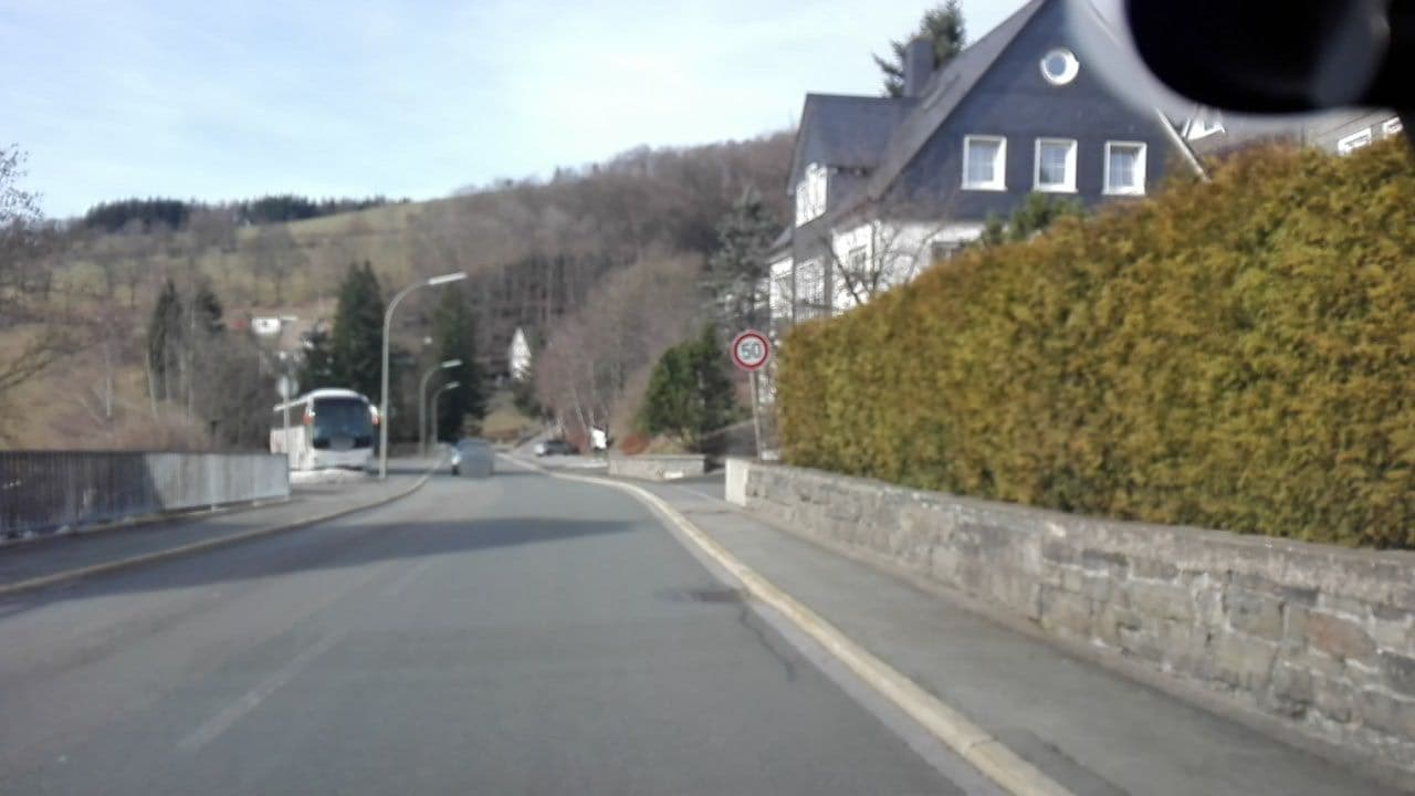 Street view near Pension Beste-Schnurbus, Winterberg
