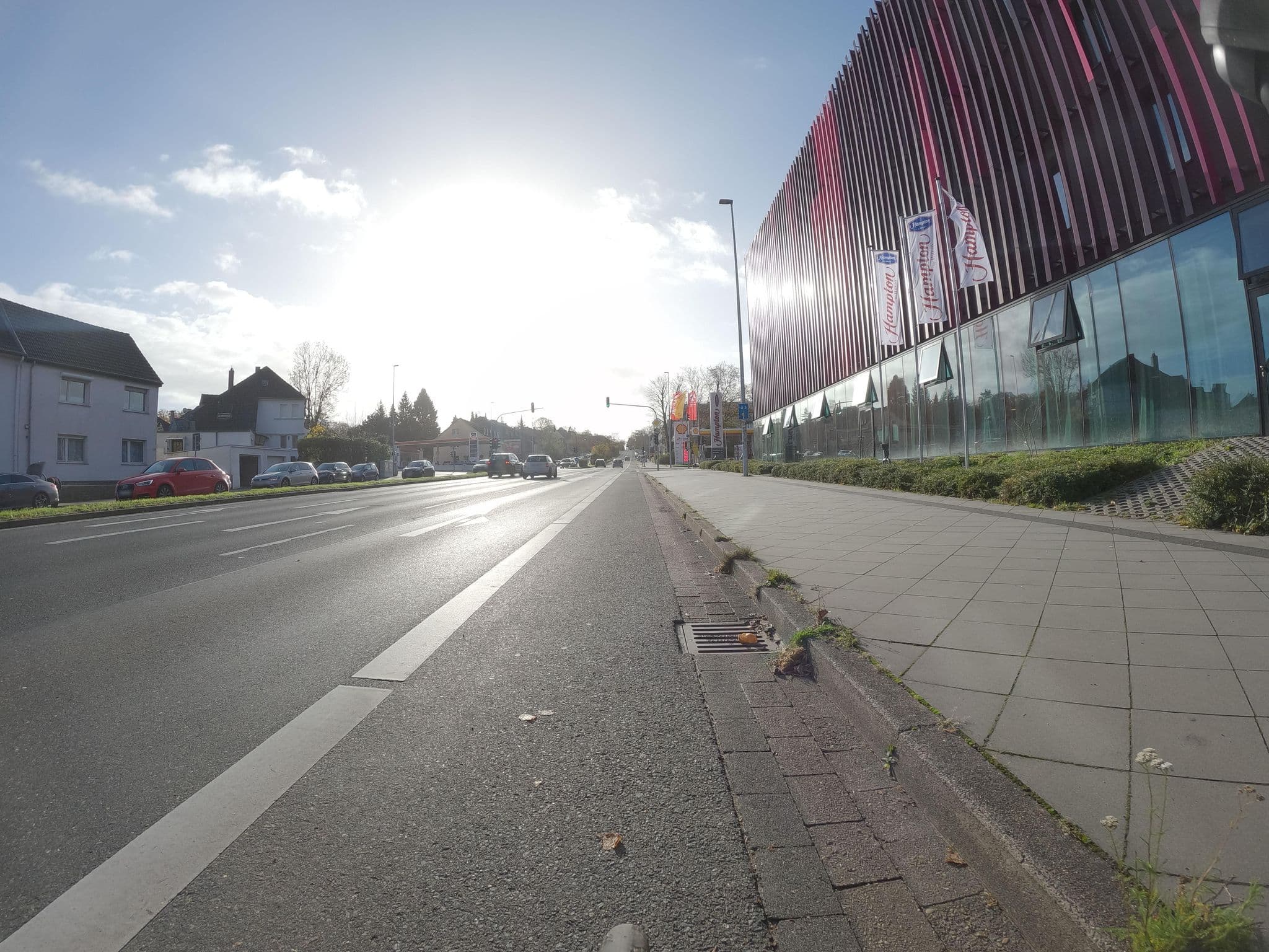 Street view near Hampton by Hilton Aachen Tivoli, Aachen — © FahrradstadtAachen (CC BY-SA · Mapillary)