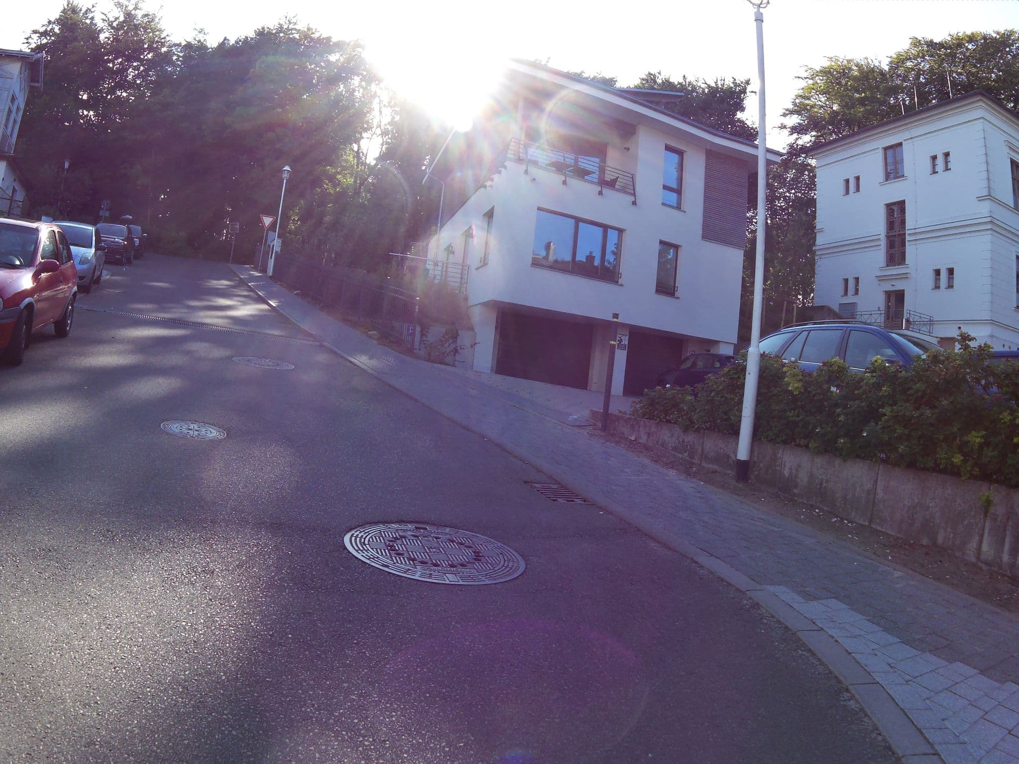 Street view near Villa Limora, Seebad Heringsdorf
