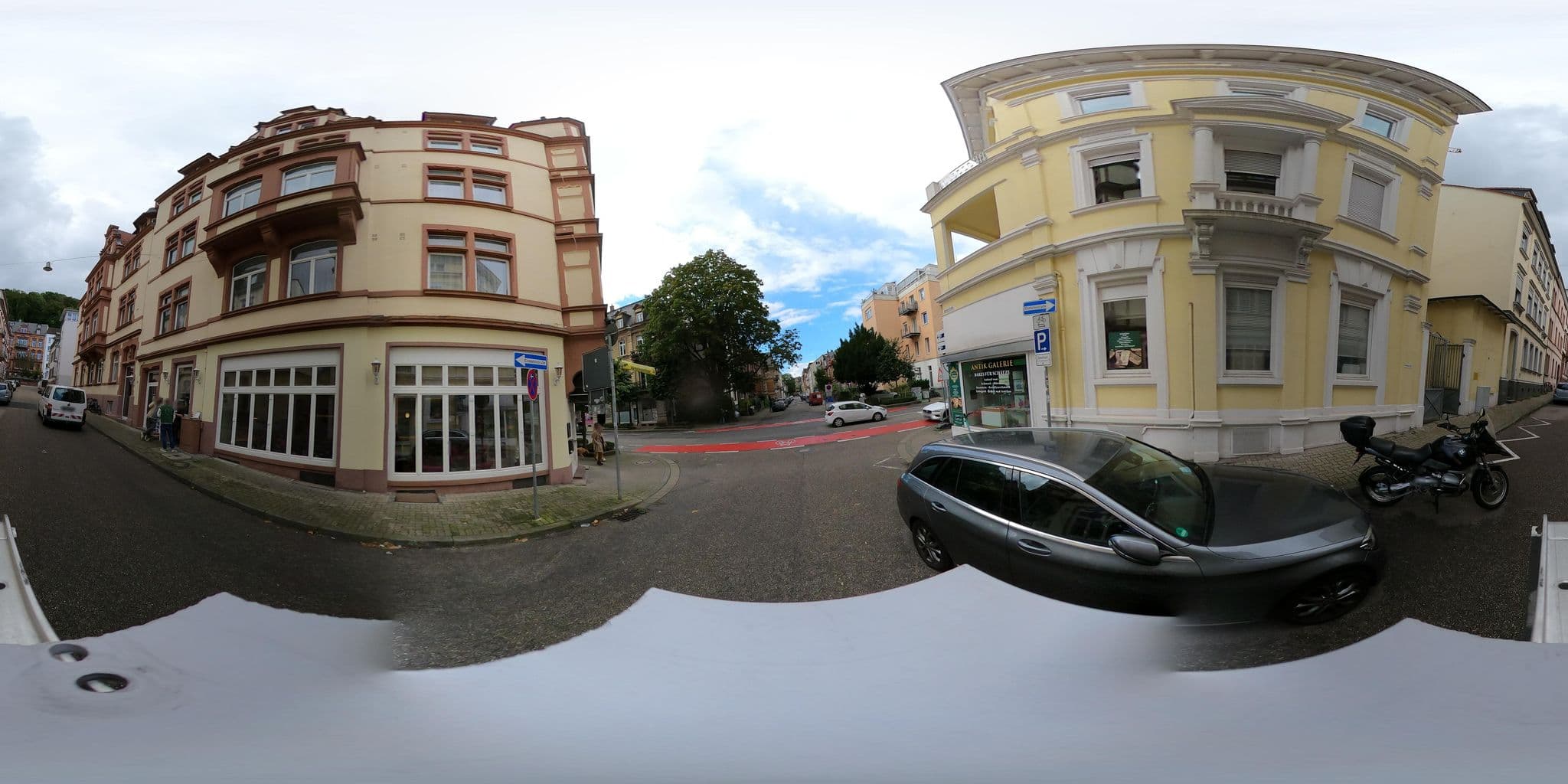 Street view near Exzellenz Hotel, Heidelberg — © wegavision (CC BY-SA · Mapillary)