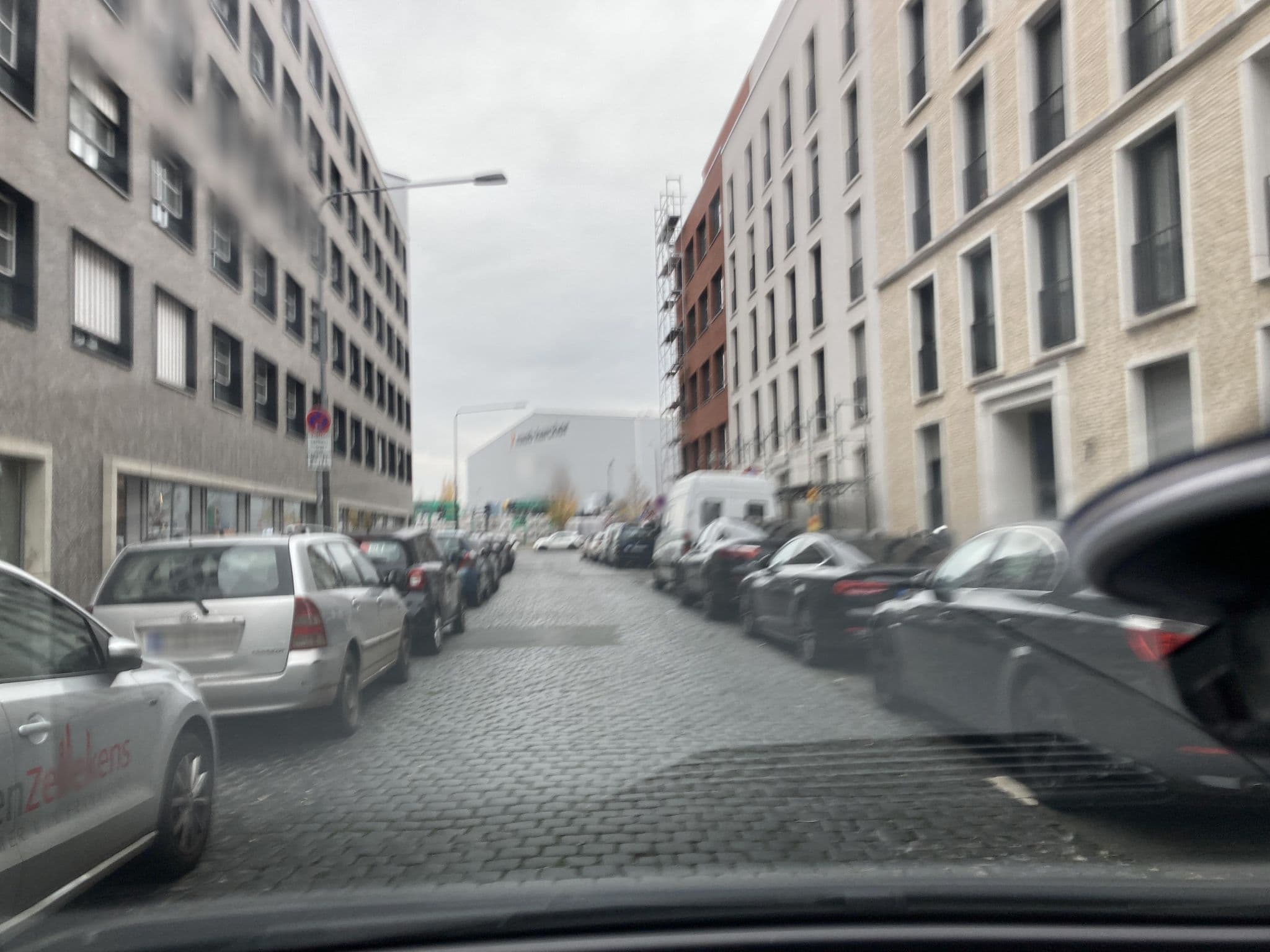 Street view near the niu Coin, Frankfurt am Main