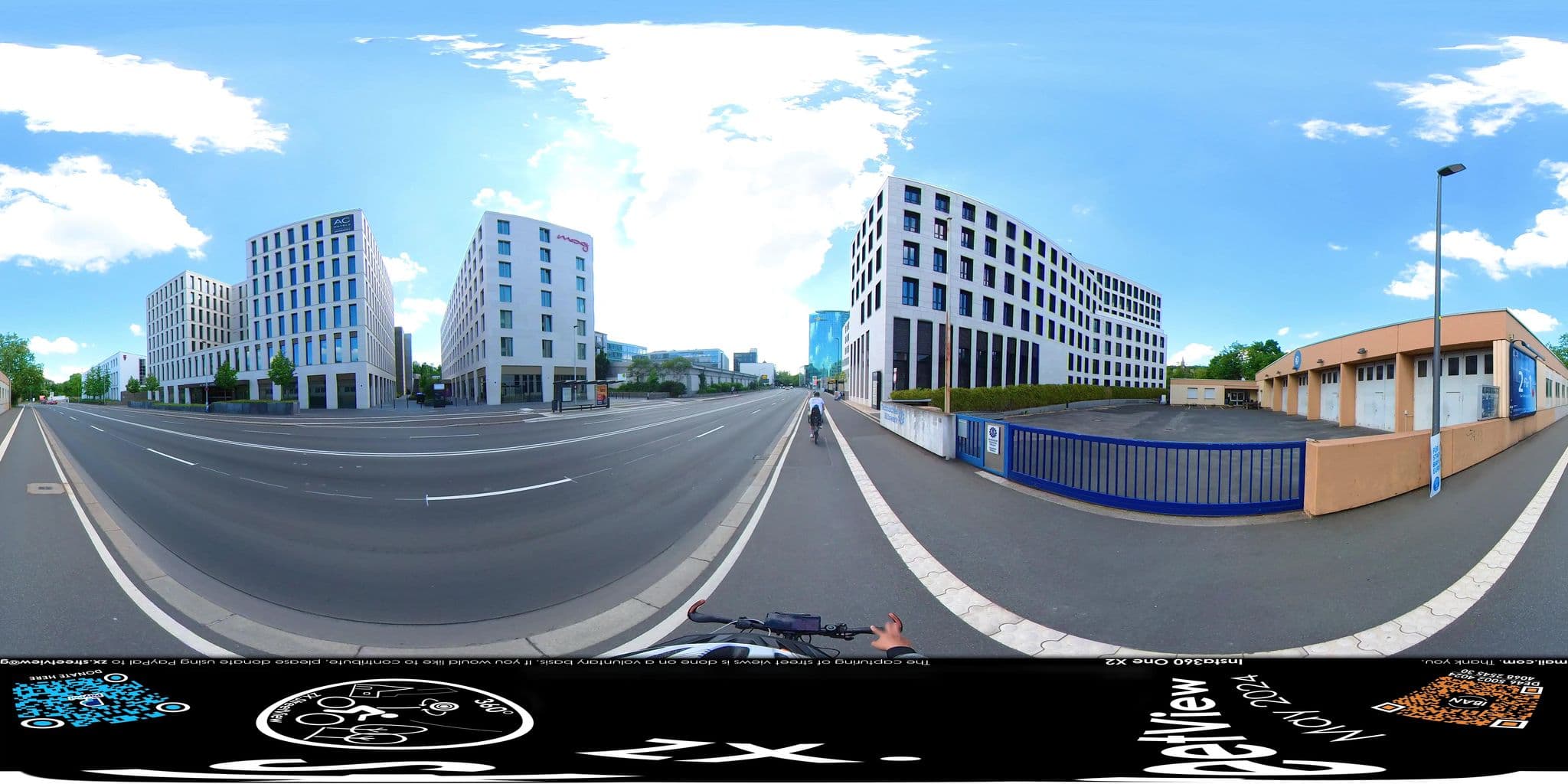 Street view near Marriott AC Hotel, Würzburg — © ZXStreetview (CC BY-SA · Mapillary)