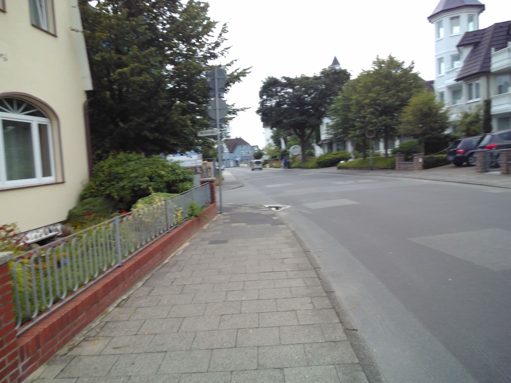 Street view near Duhner Brise, Cuxhaven