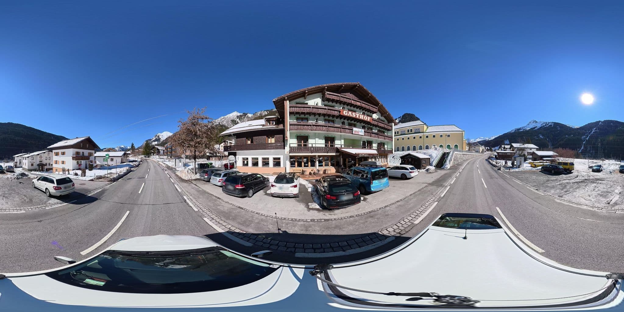 Street view near Gasthof Spullersee, Lech