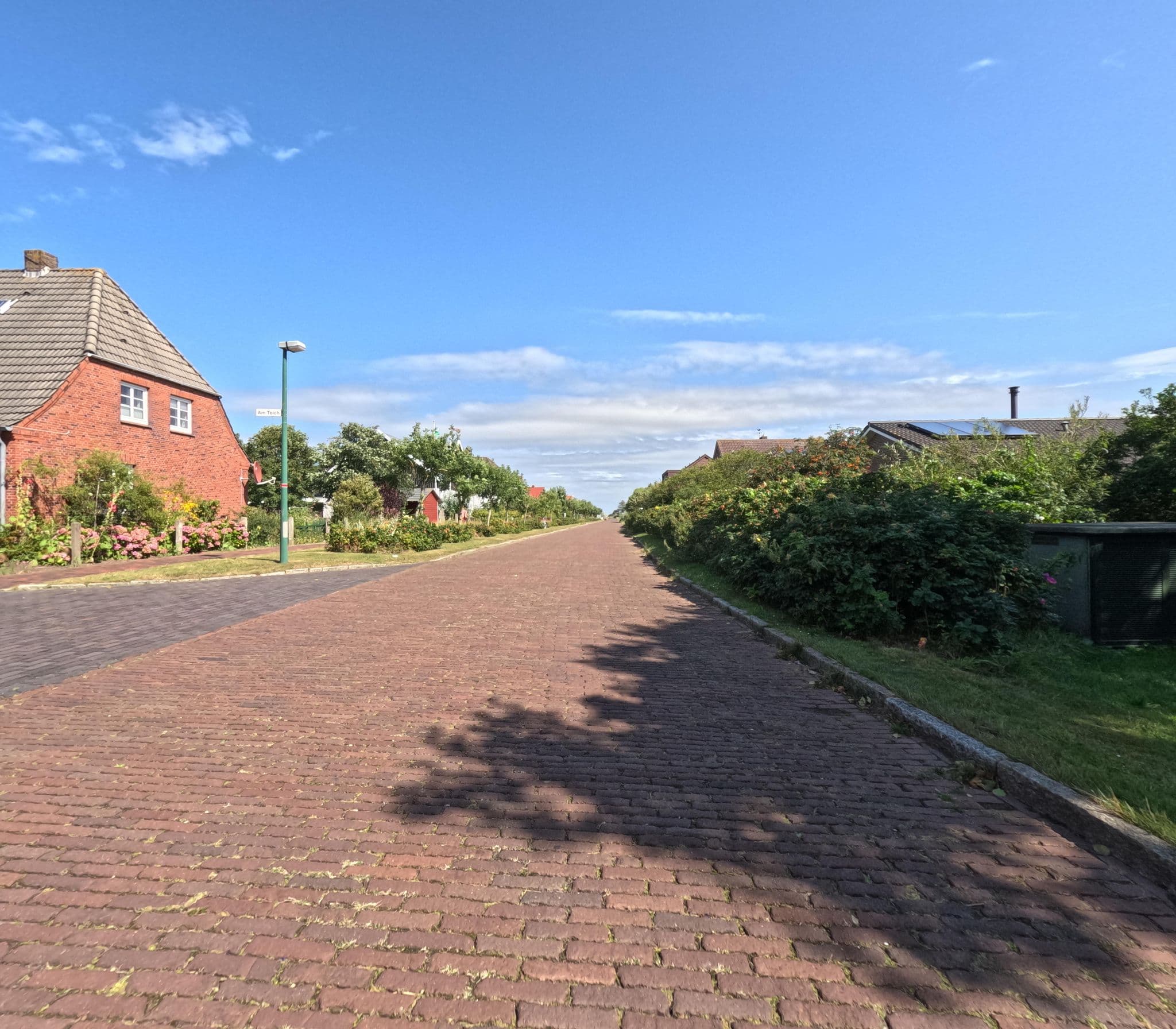 Street view near Lütje Hus, Langeoog